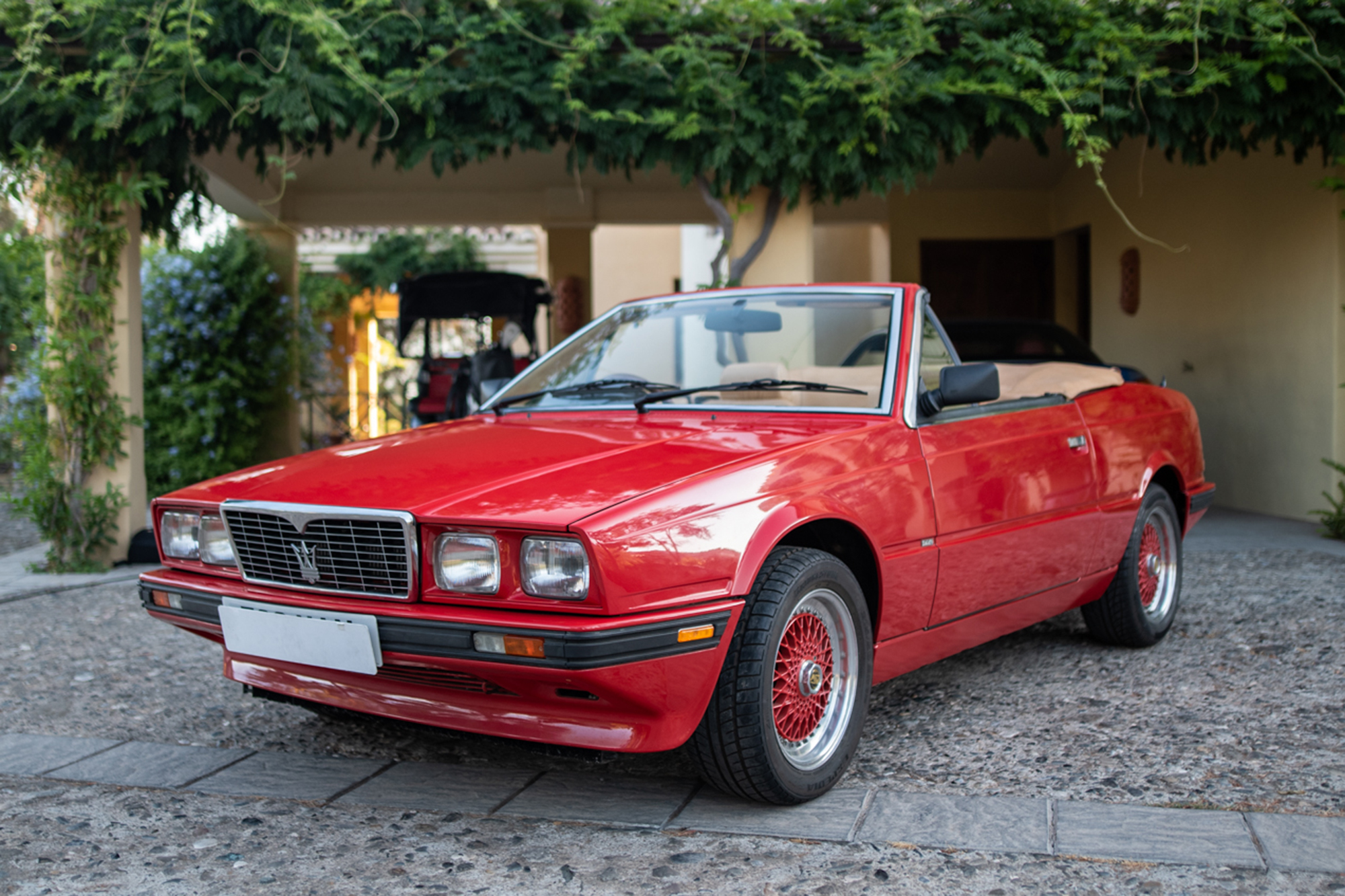 1988 MASERATI BITURBO SPYDER – 2,645 MILES