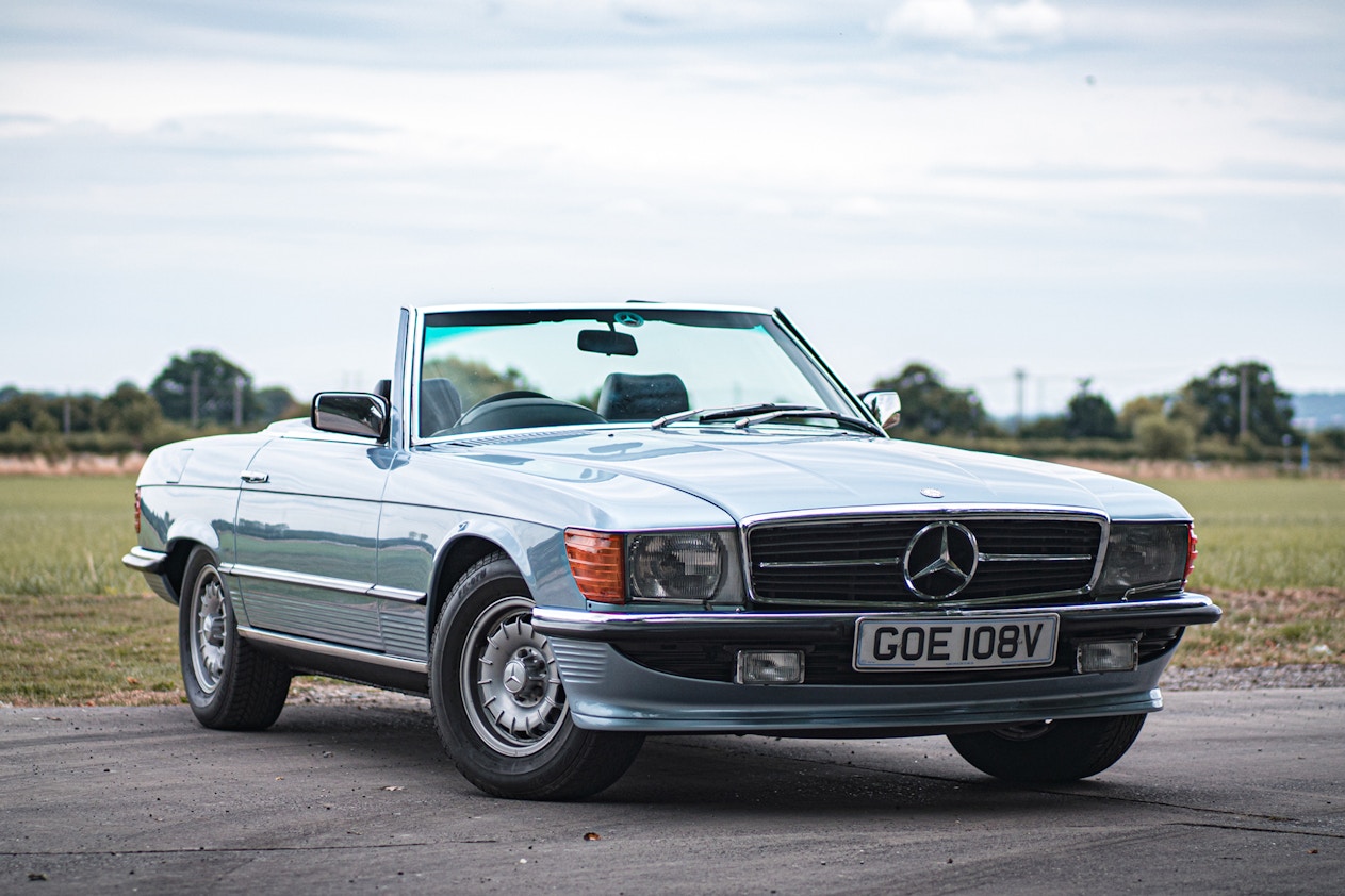 1980 MERCEDES-BENZ (R107) 450 auction Bath, SL by Kingdom in for sale Somerset, United