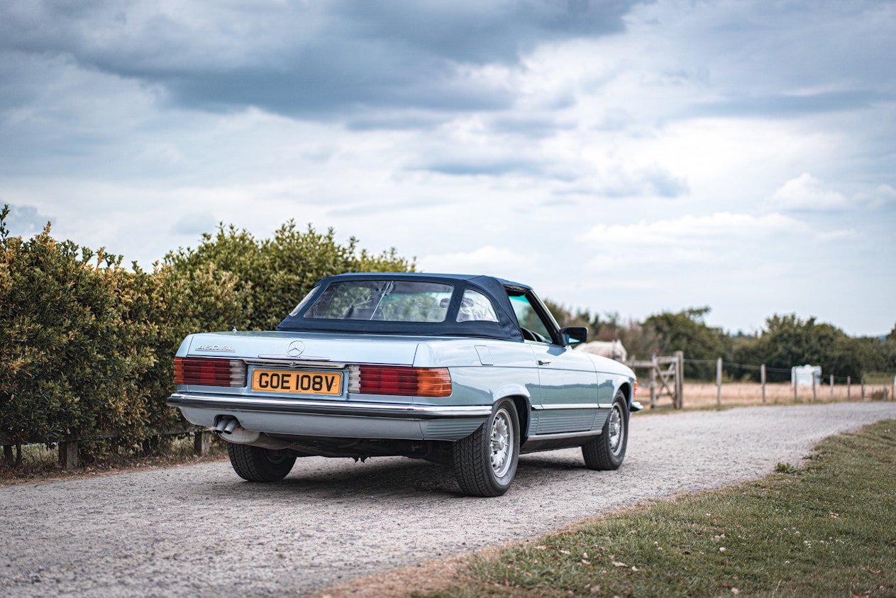 1980 MERCEDES-BENZ (R107) 450 SL for sale by auction in Bath, Somerset,  United Kingdom