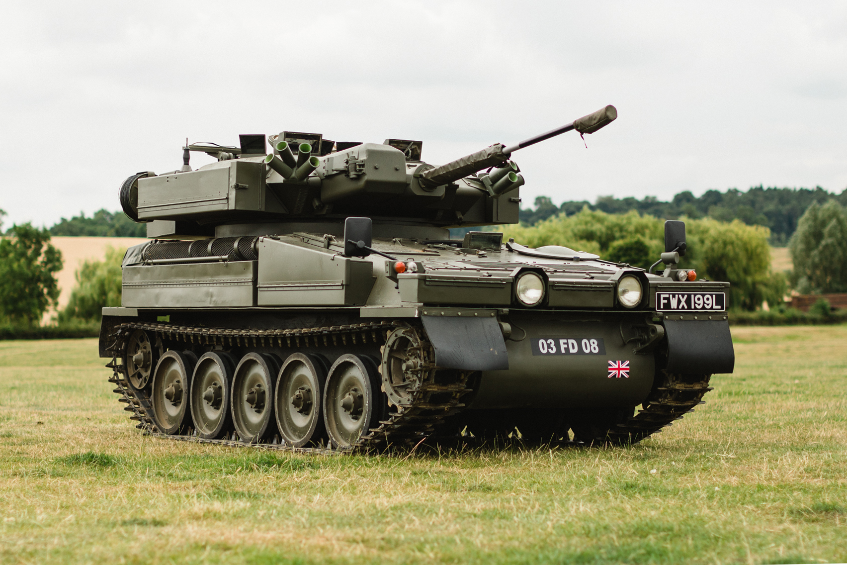 1972 ALVIS SABRE LIGHT TANK