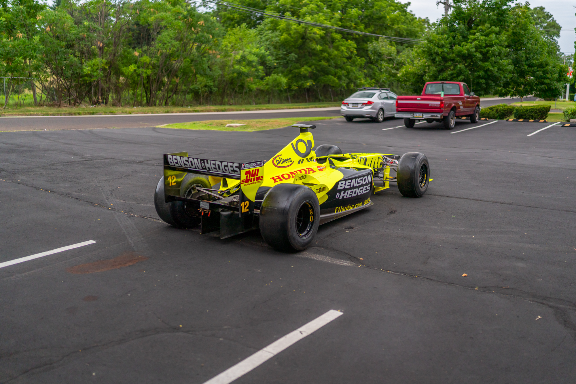 2001 JORDAN EJ11 FORMULA 1 CAR - ROLLING CHASSIS For Sale by