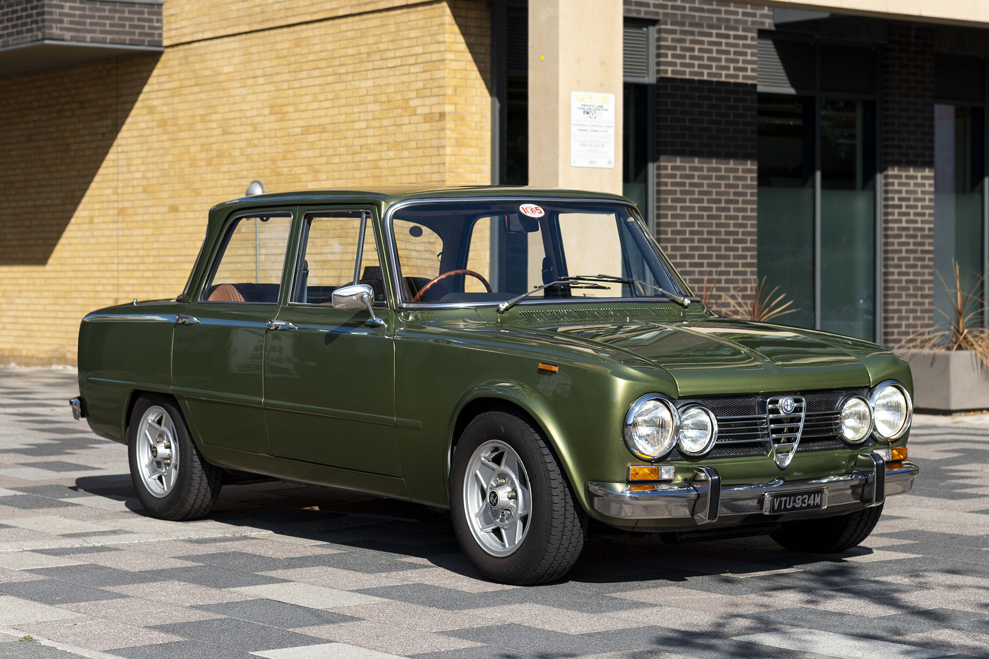 1973 ALFA ROMEO GIULIA SUPER 1.6 – 2.0 UPGRADE