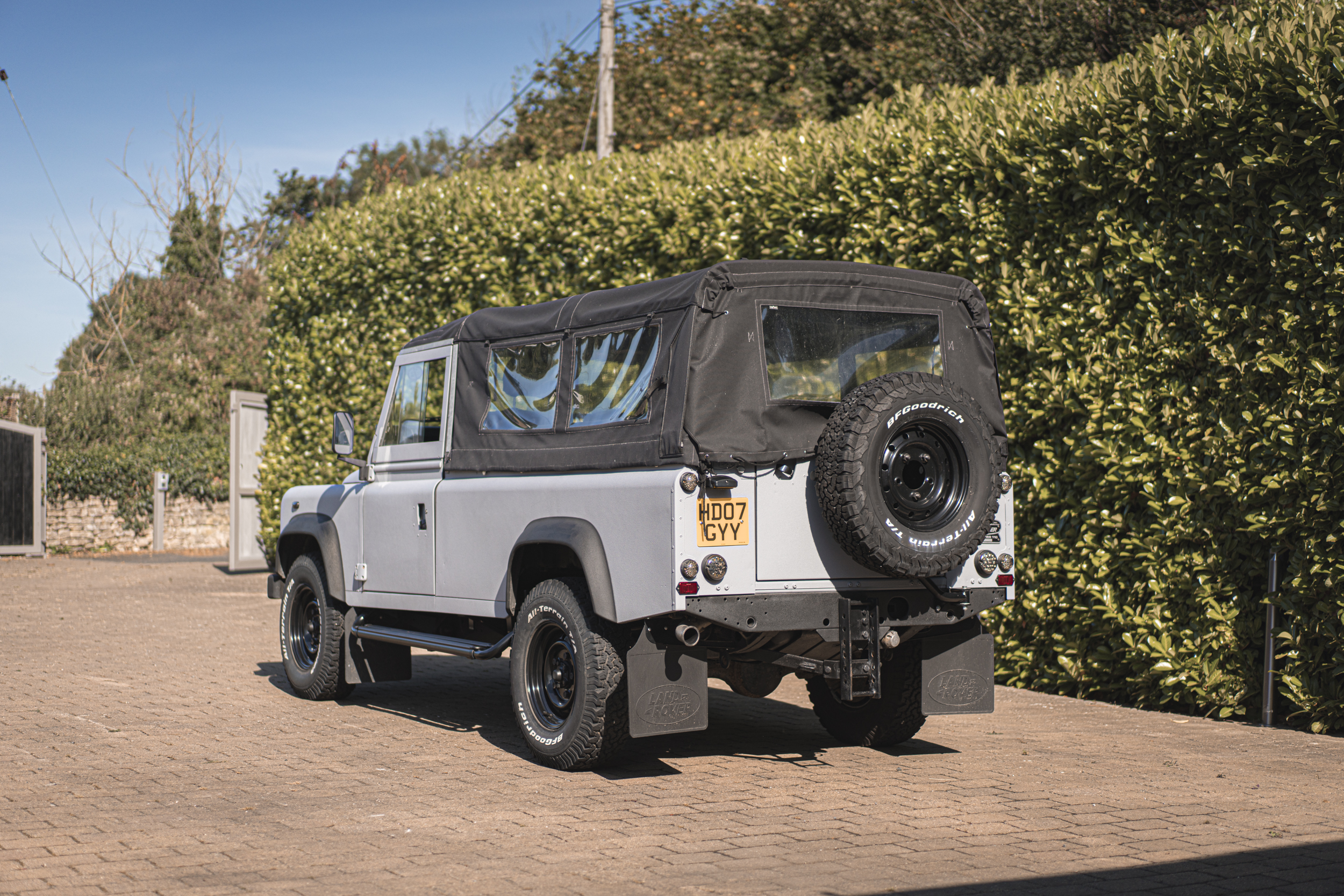 2007 LAND ROVER DEFENDER 110 CUSTOM SOFT TOP