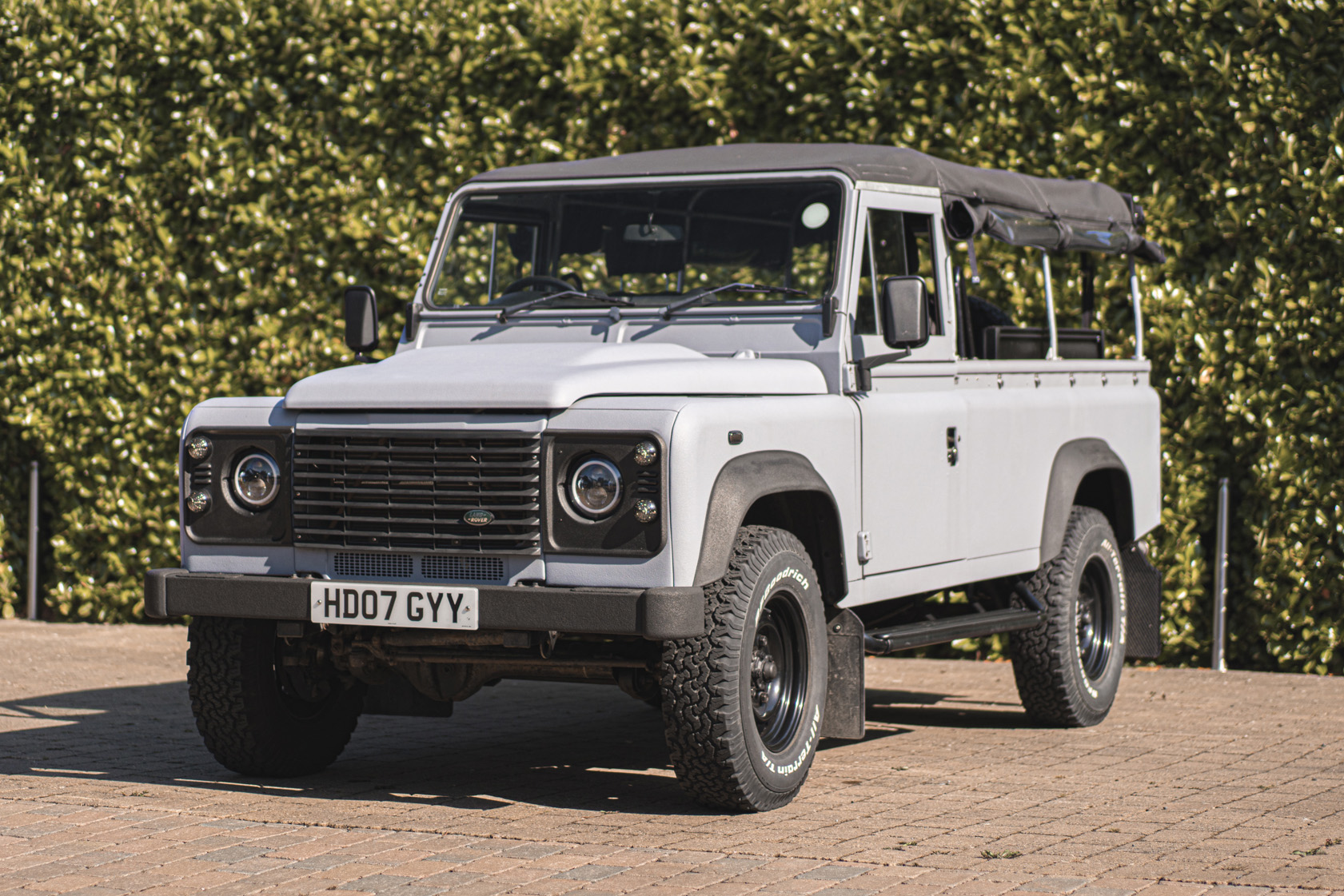 2007 LAND ROVER DEFENDER 110 CUSTOM SOFT TOP