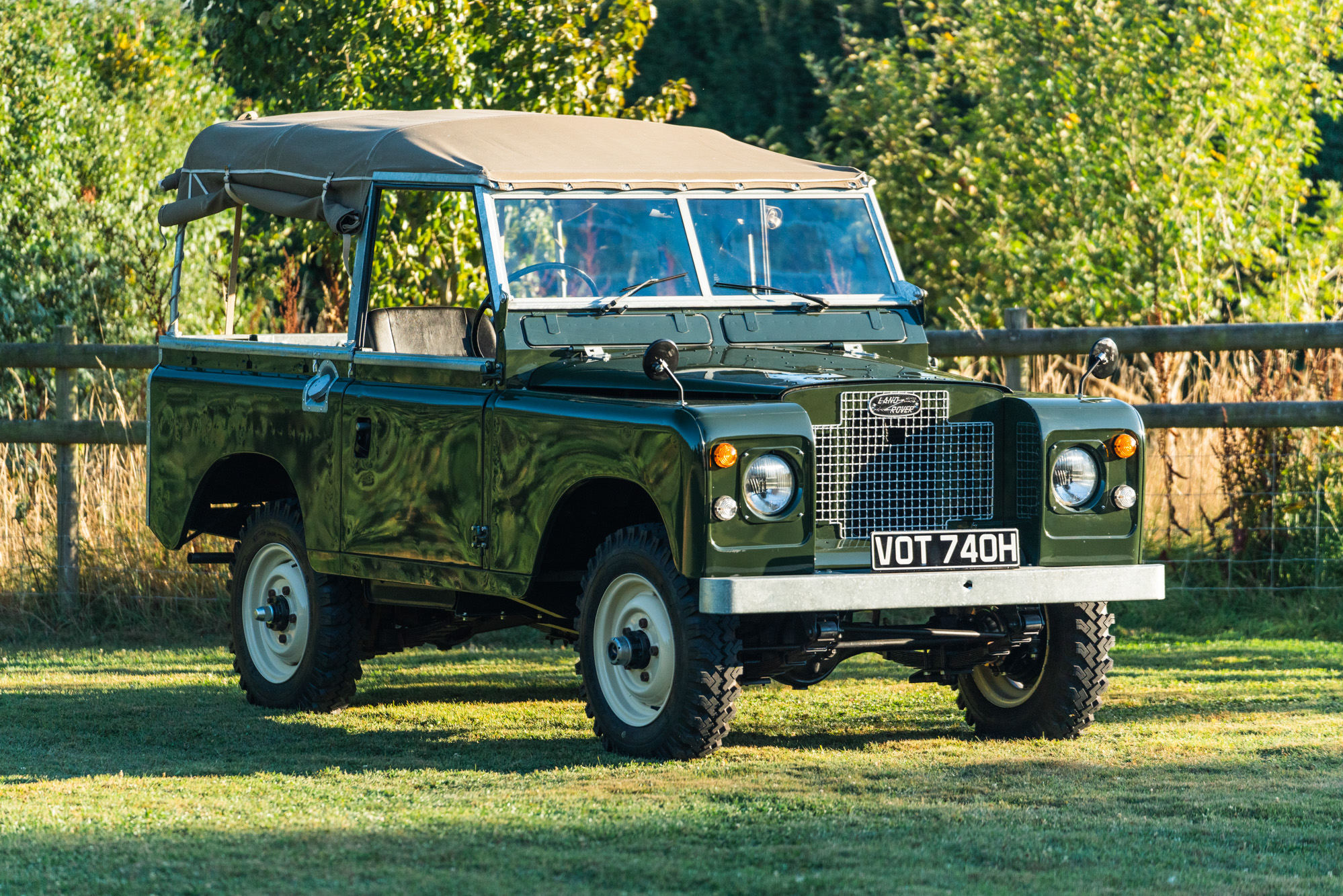 1970 LAND ROVER SERIES IIA 88"