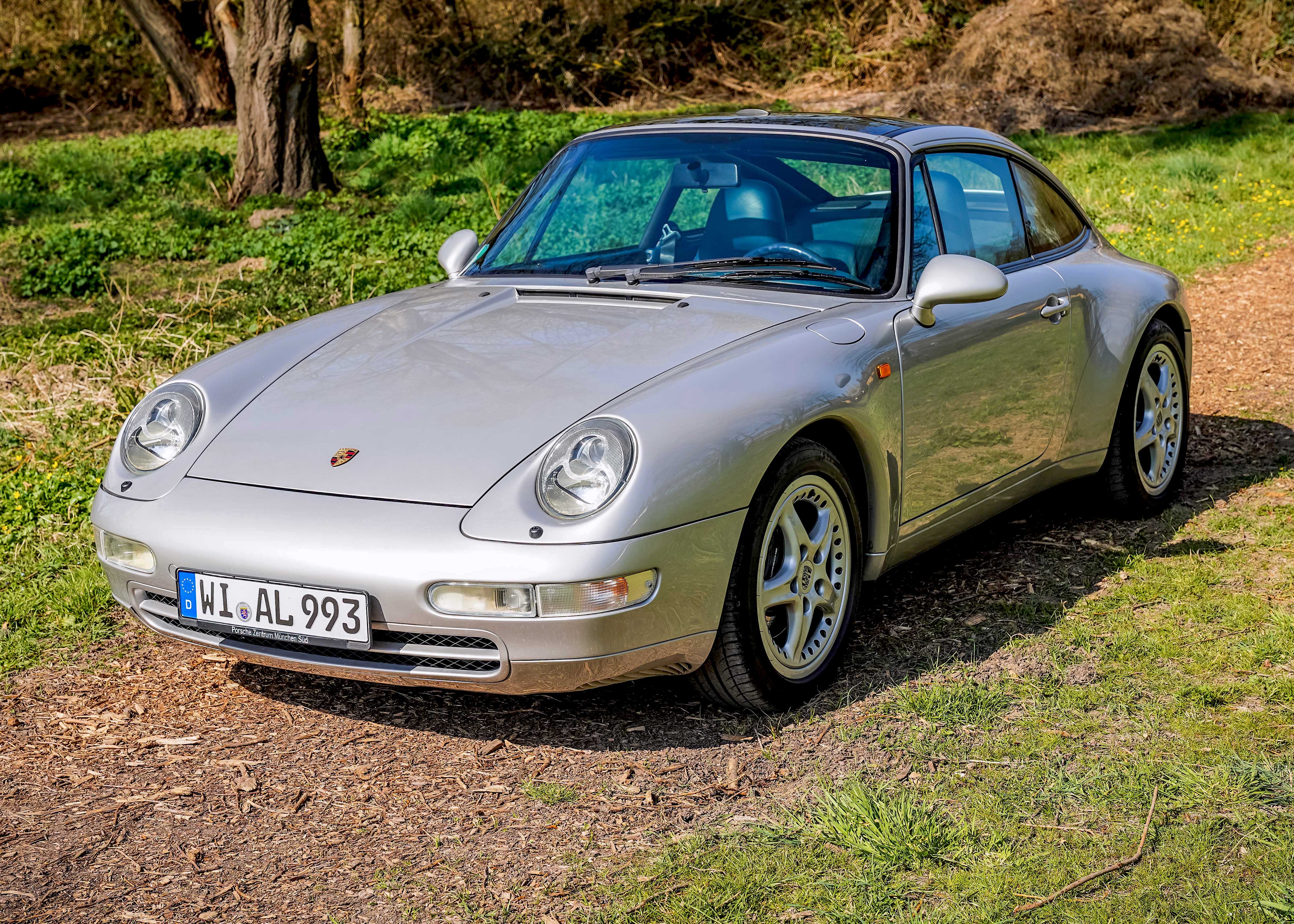Occasion Sans Boite Porsche 911 - 993 Targa Violet 1/18