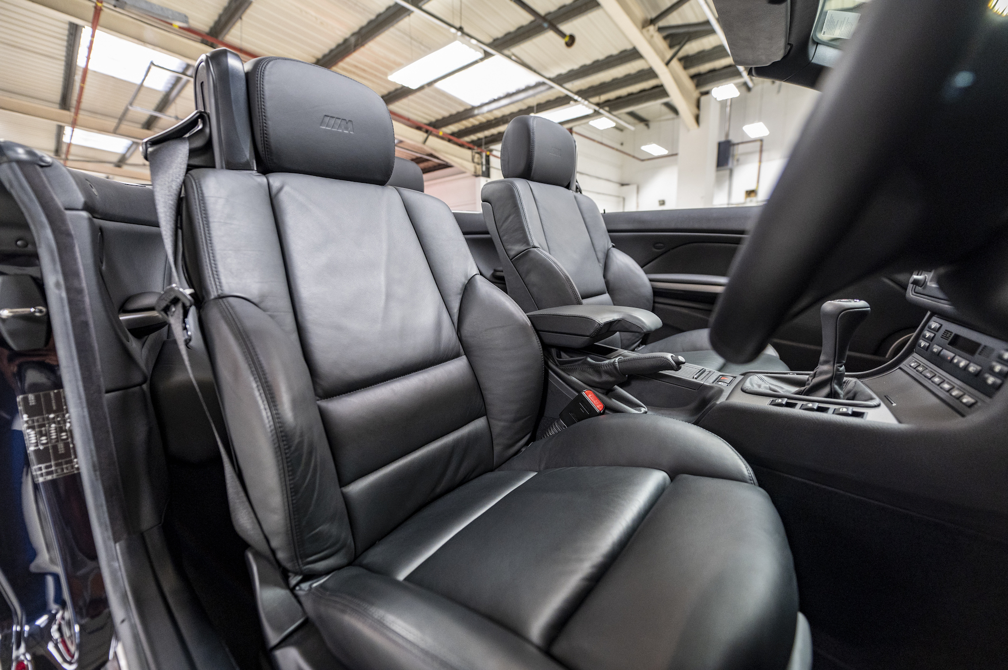 BMW E46 Convertible Grey Leather Seats 325 328 330 M3 Cabrio Heated