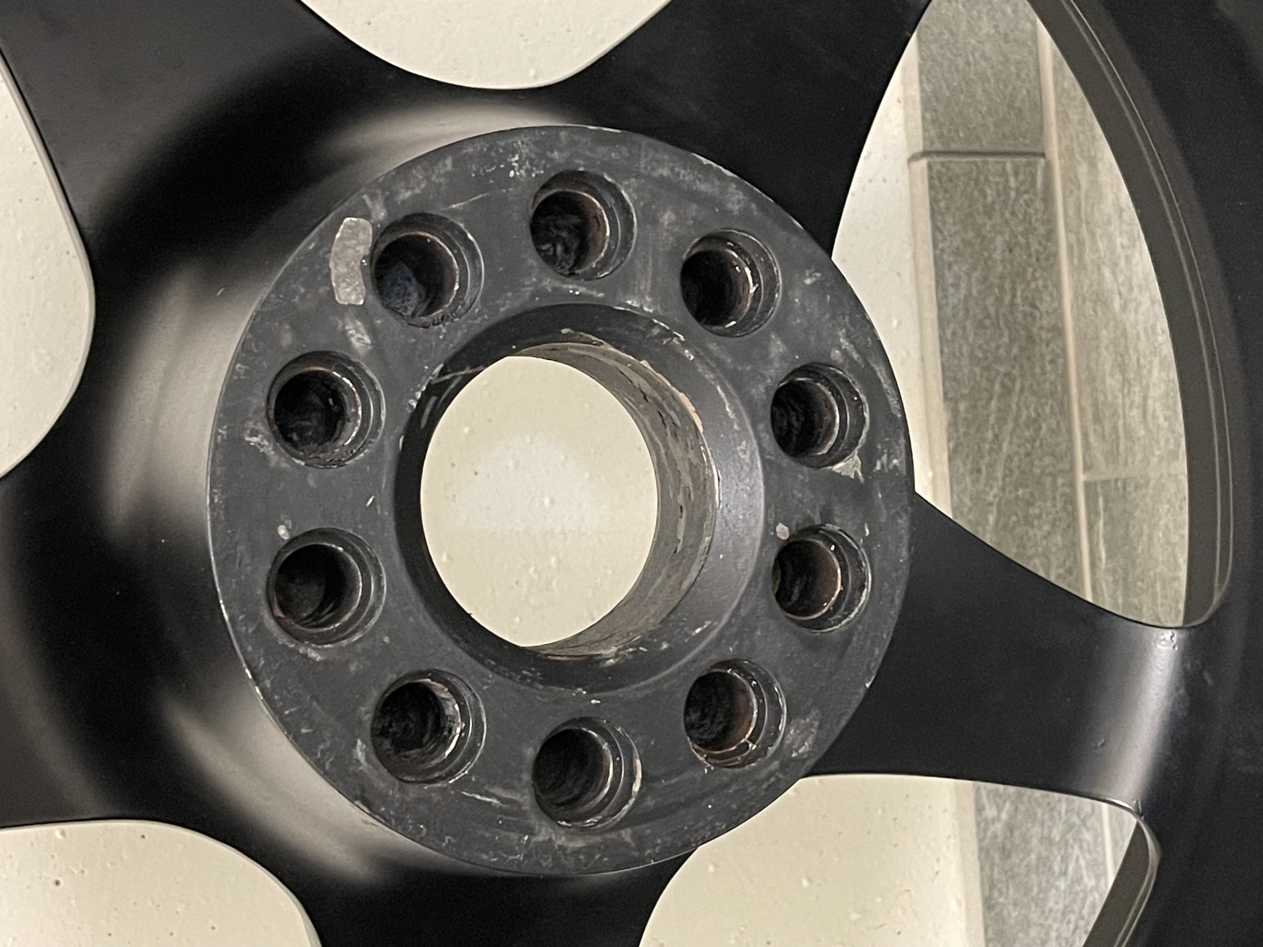 SET OF FERRARI F40 OZ RACING WHEELS AND TYRES