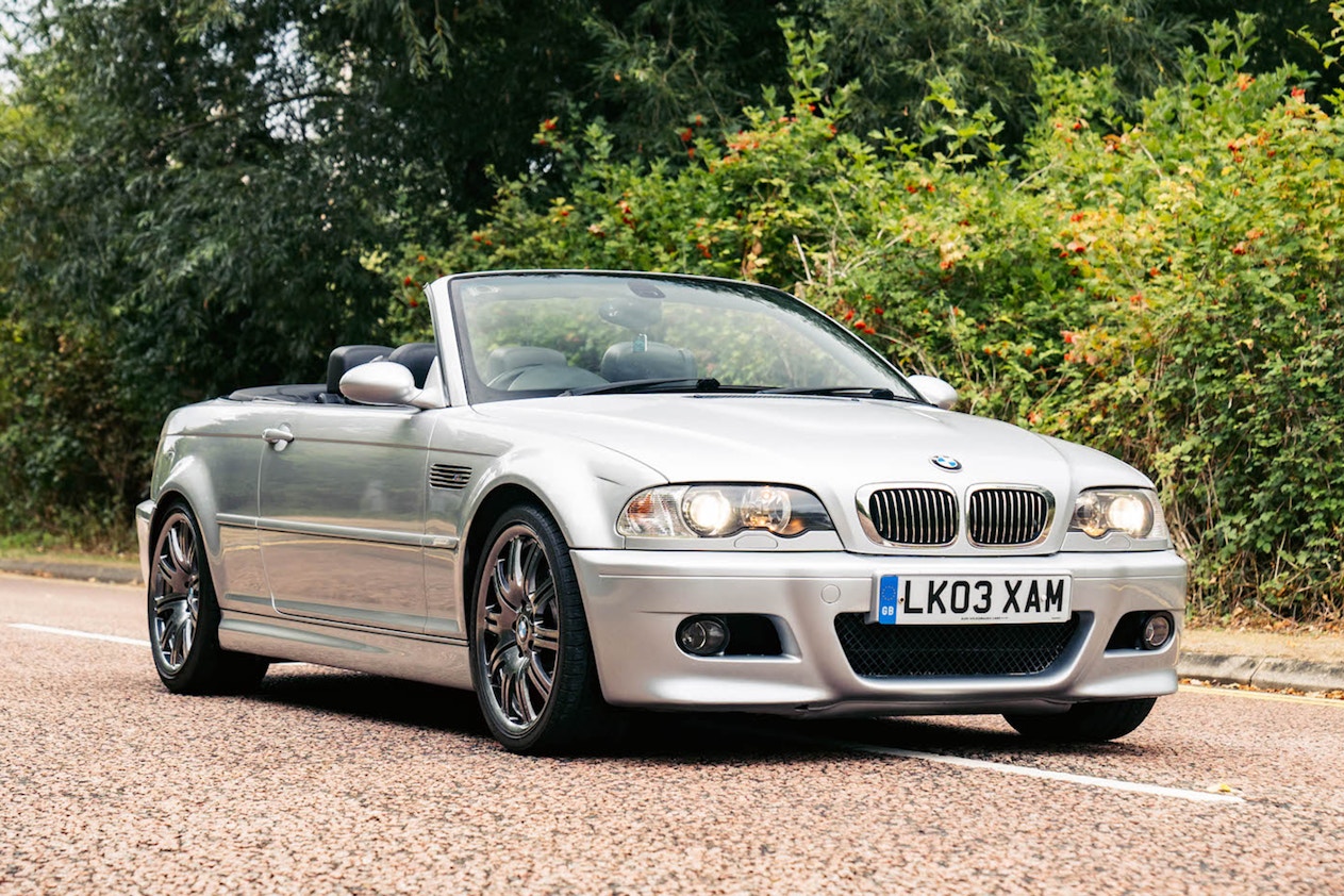 2003 BMW (E46) M3 in auction sale United CONVERTIBLE for Reading, Kingdom Berkshire, by