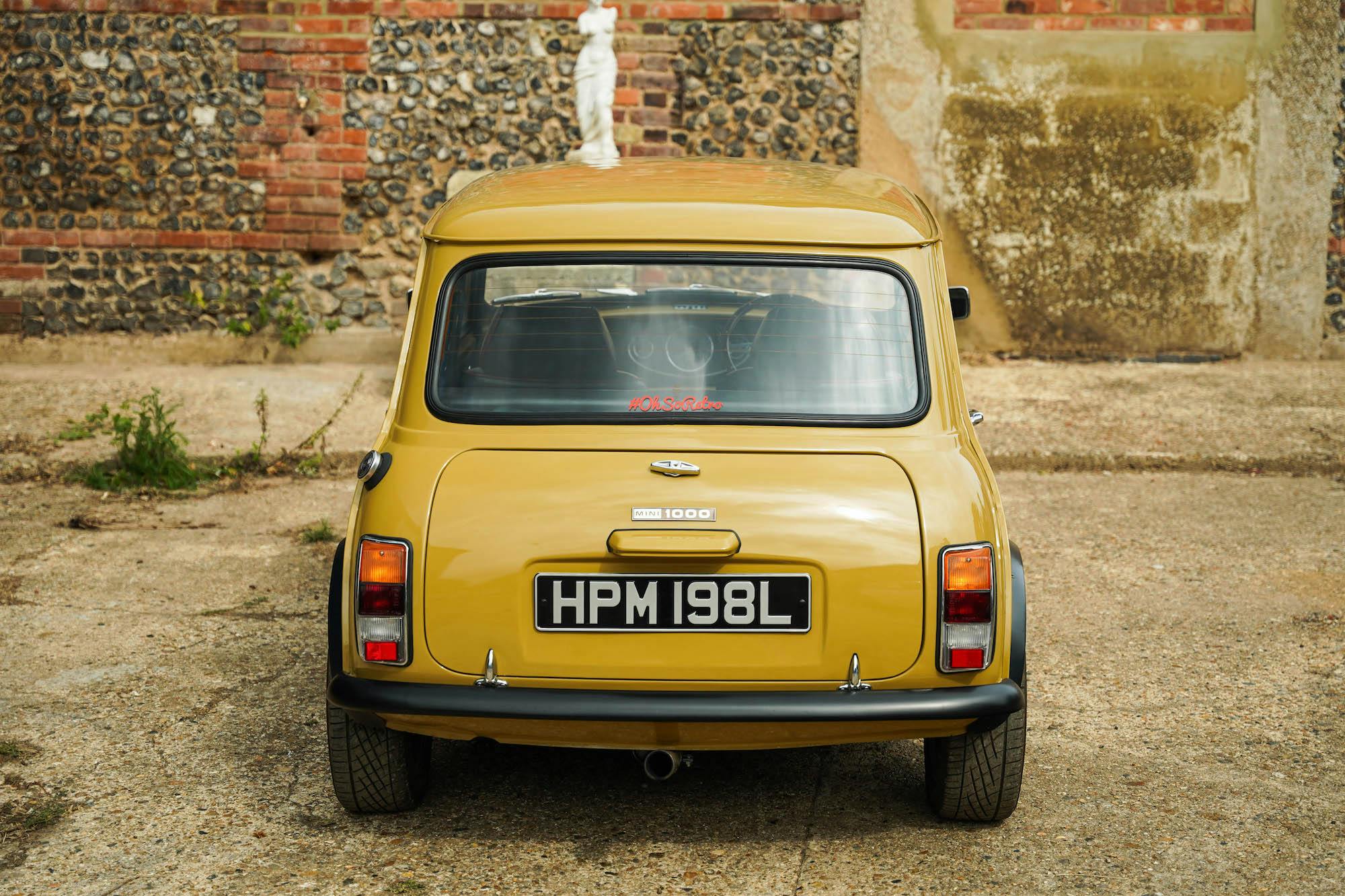1972 AUSTIN MINI 1000 MK II for sale by auction in Northwood, London ...
