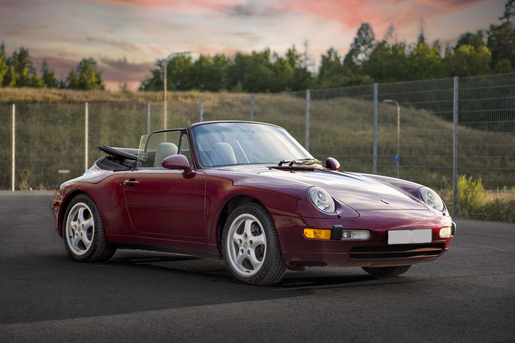 1996 PORSCHE 911 (993) CARRERA CABRIOLET - 8,991 MILES