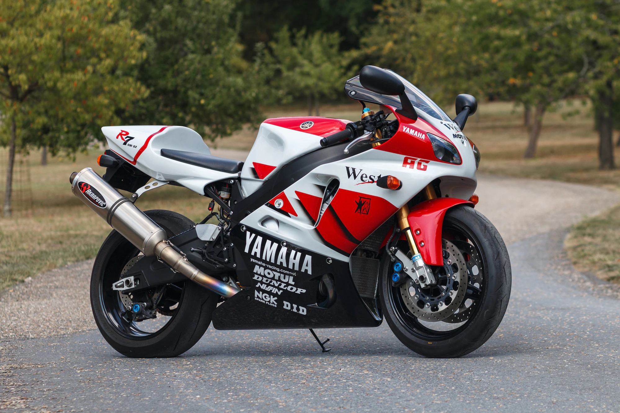 2001 YAMAHA YZF-R7 OW-02 - RACE BIKE