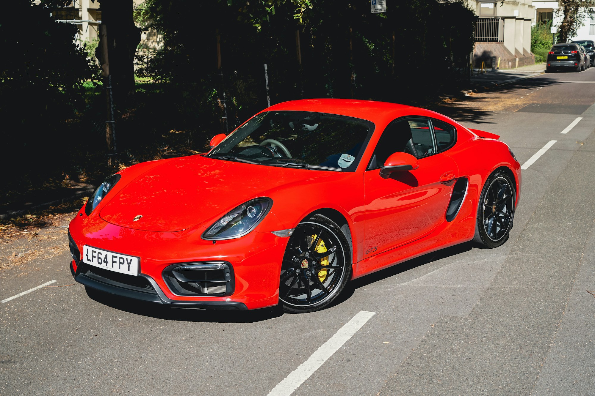 2014 PORSCHE (981) CAYMAN GTS 13,867 MILES for sale by auction in