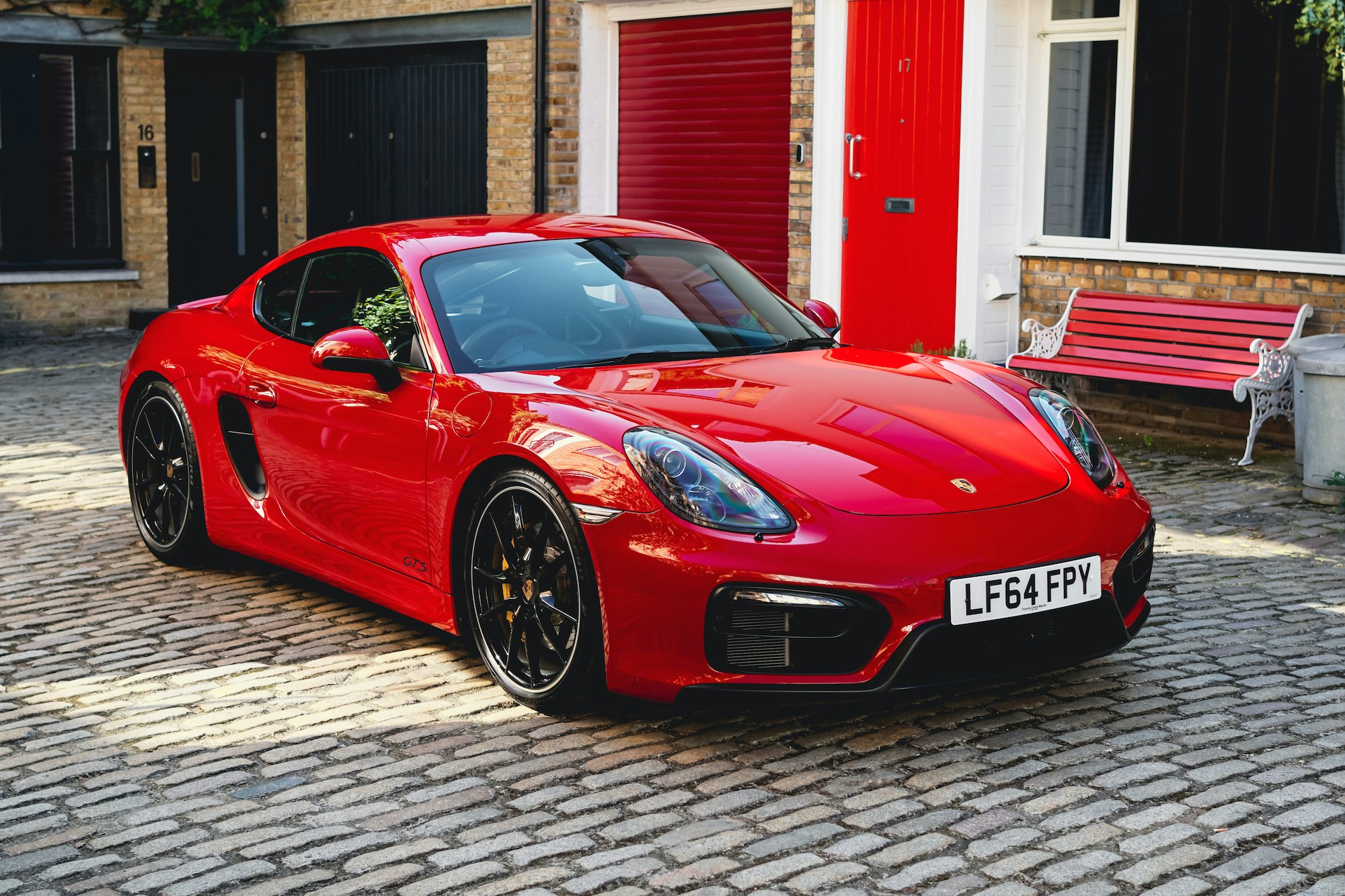 2014 PORSCHE (981) CAYMAN GTS 13,867 MILES for sale by auction in