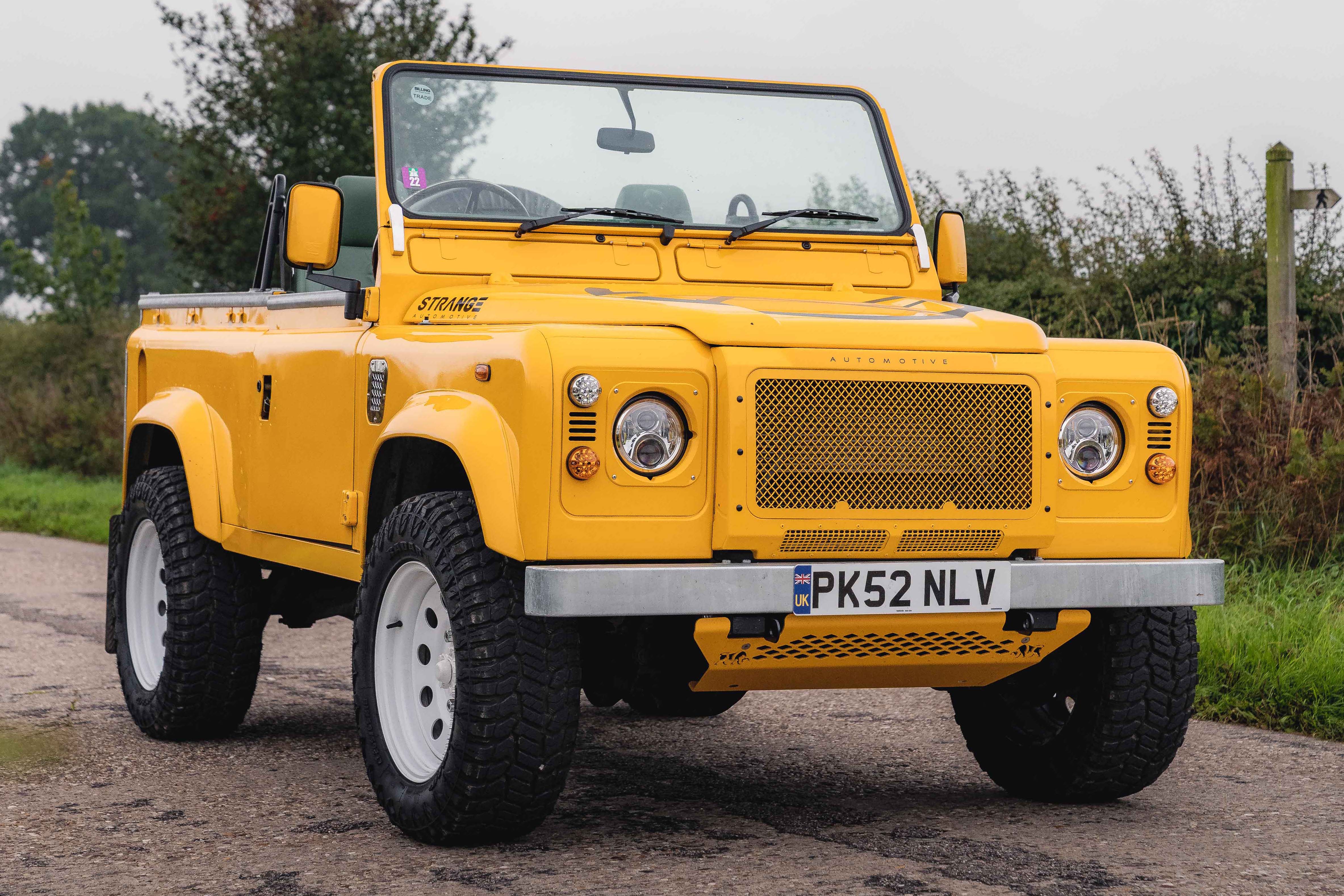 2002 LAND ROVER DEFENDER 90 SOFT TOP - STRANGE AUTOMOTIVE