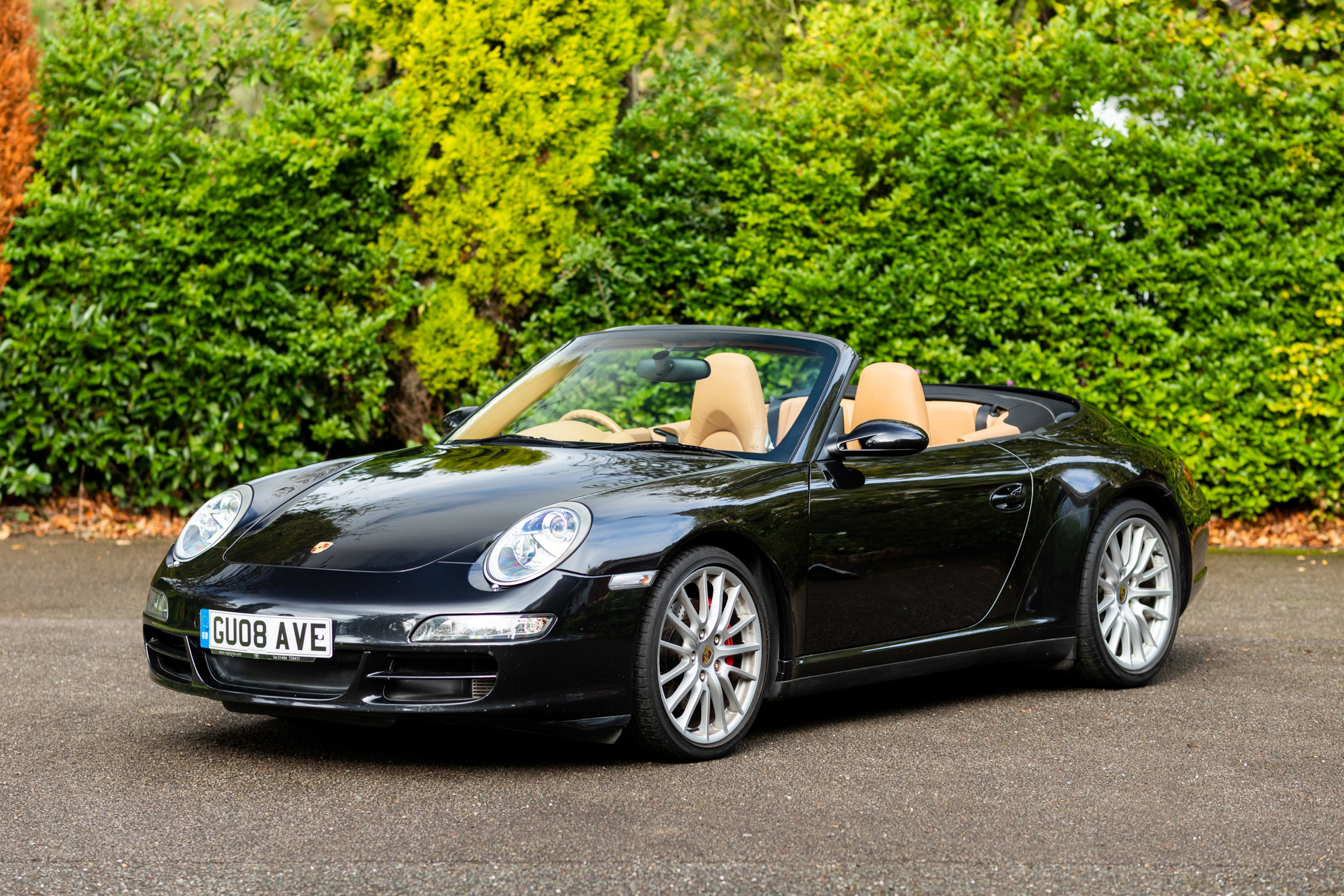 2008 PORSCHE 911 (997) CARRERA 4S CABRIOLET - 36,500 MILES