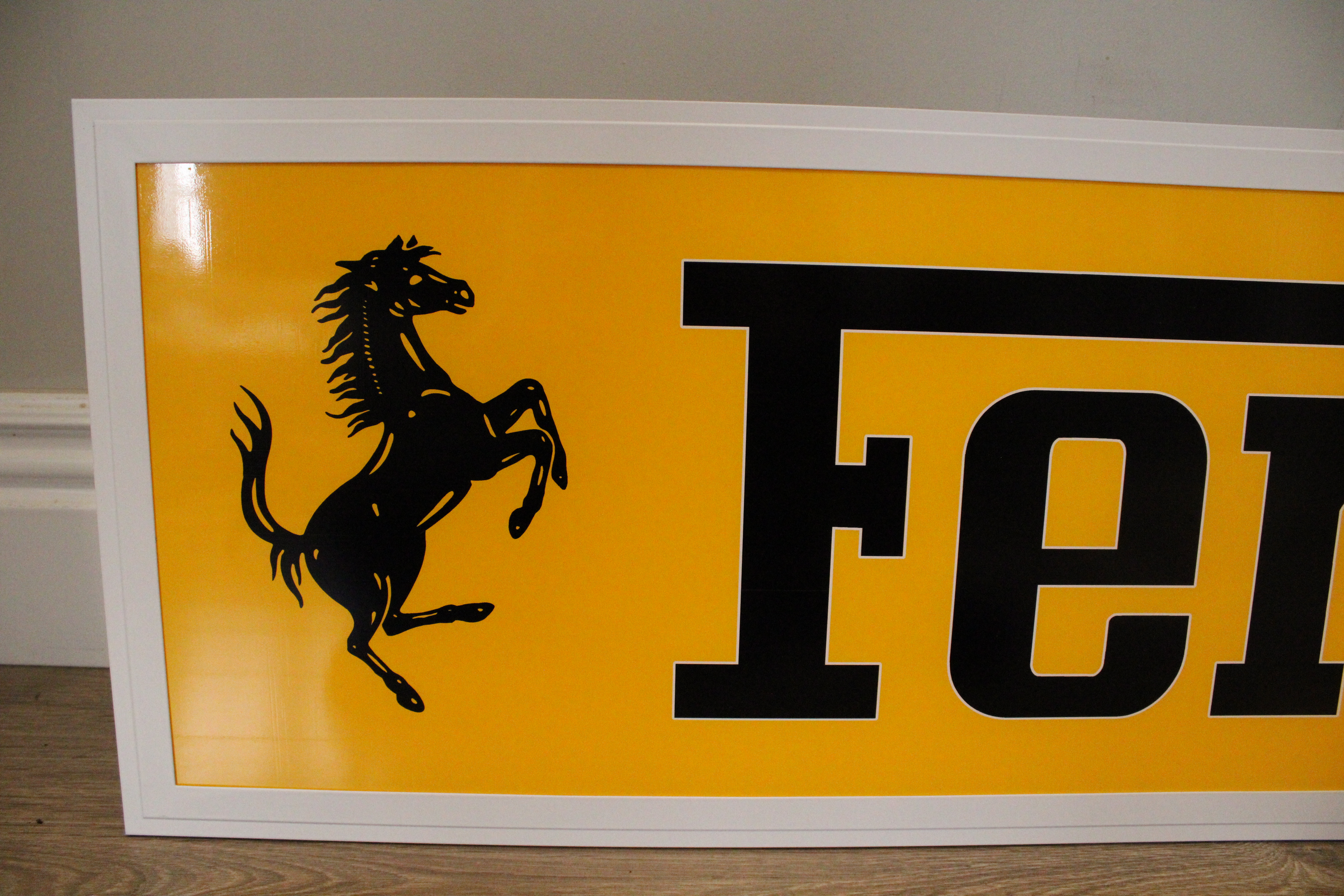 FERRARI ILLUMINATED SIGN