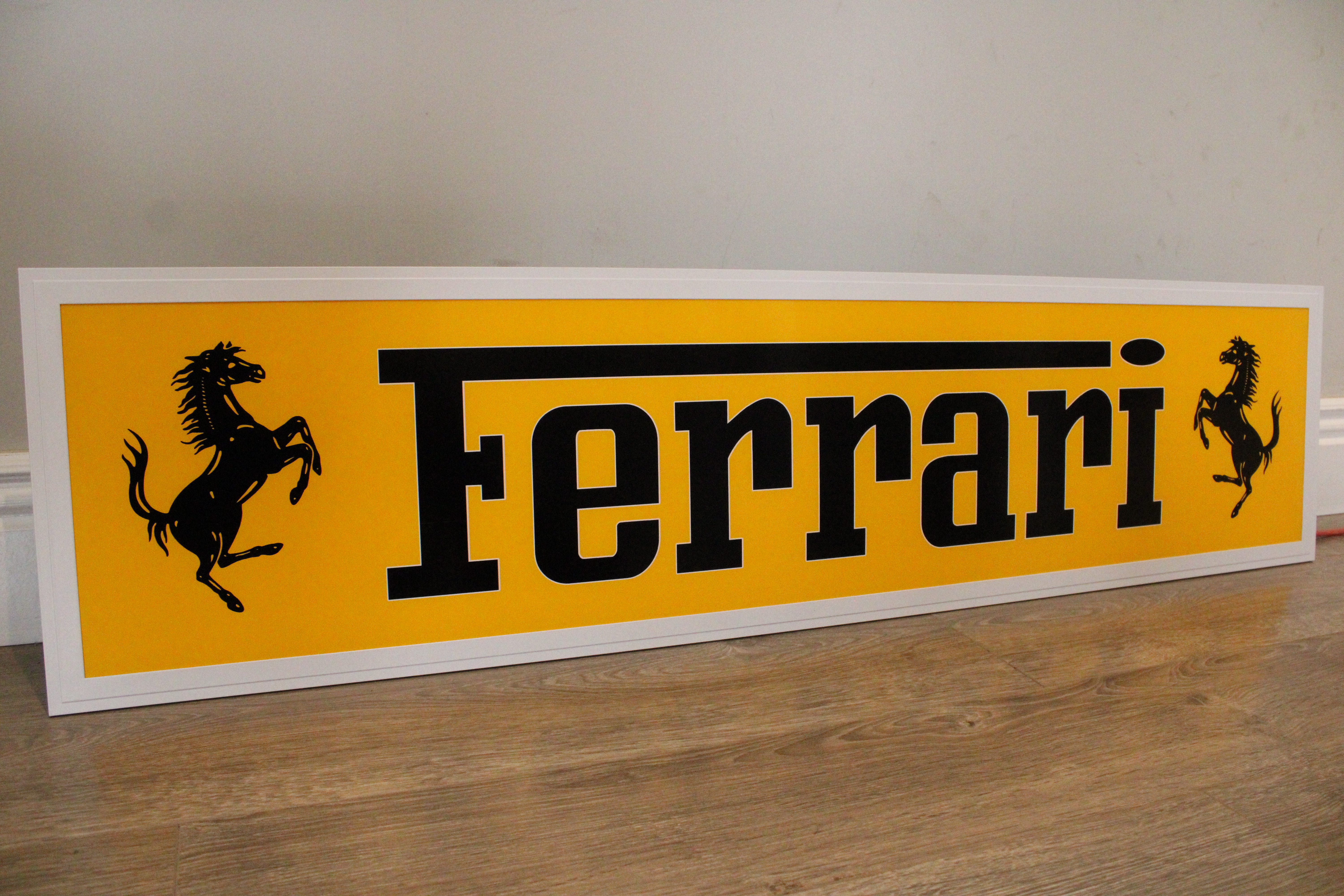 FERRARI ILLUMINATED SIGN