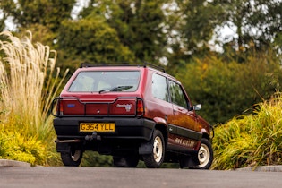 1989 Fiat Panda Mk1 4x4 with Sisley Styling For Sale By Auction