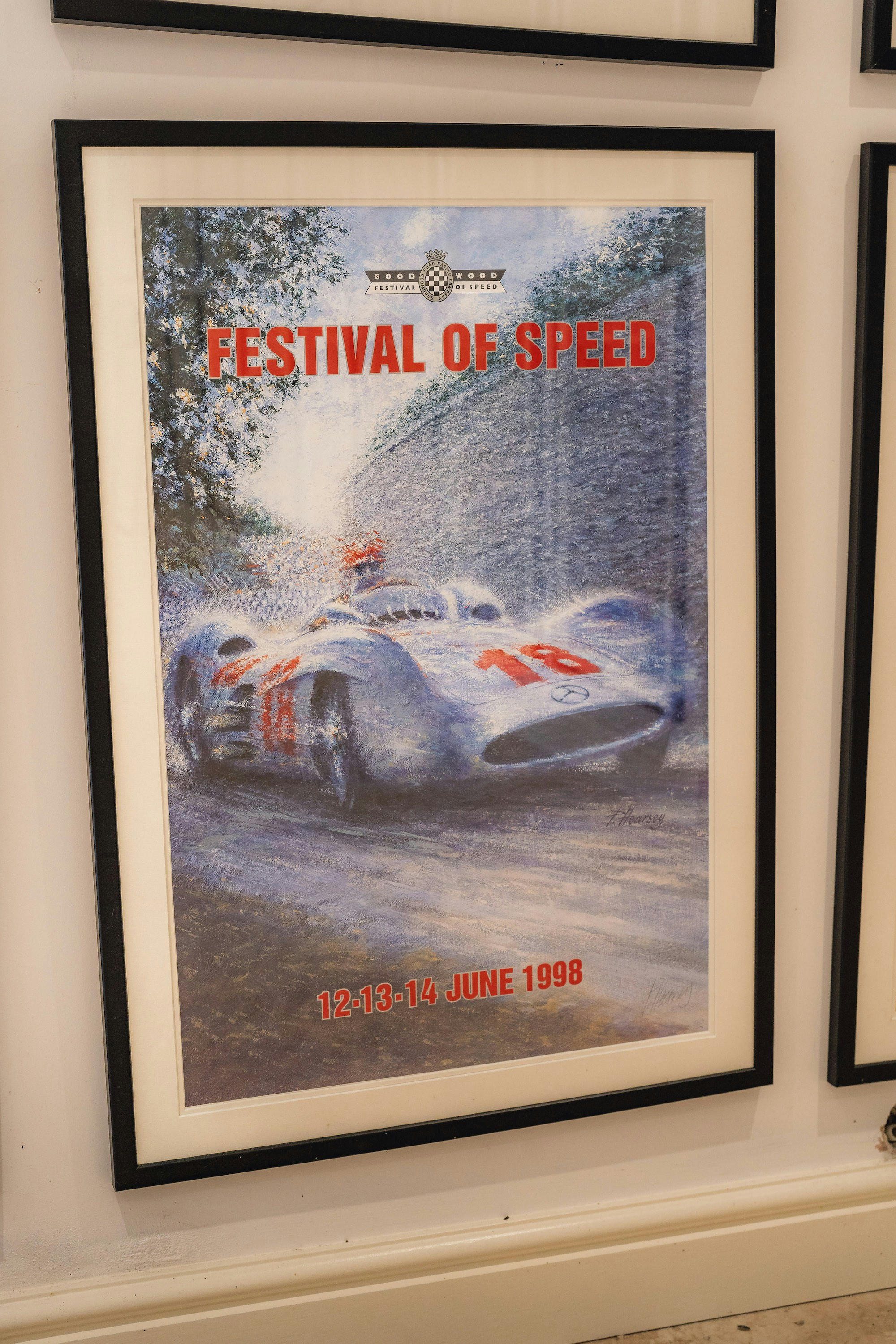 GOODWOOD FESTIVAL OF SPEED POSTERS COMPLETE SET 19932022 for sale by auction in Ripponden