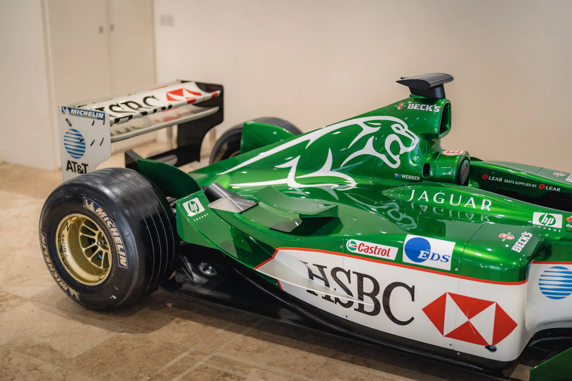 2003 JAGUAR R4 FORMULA 1 CAR - ROLLING CHASSIS