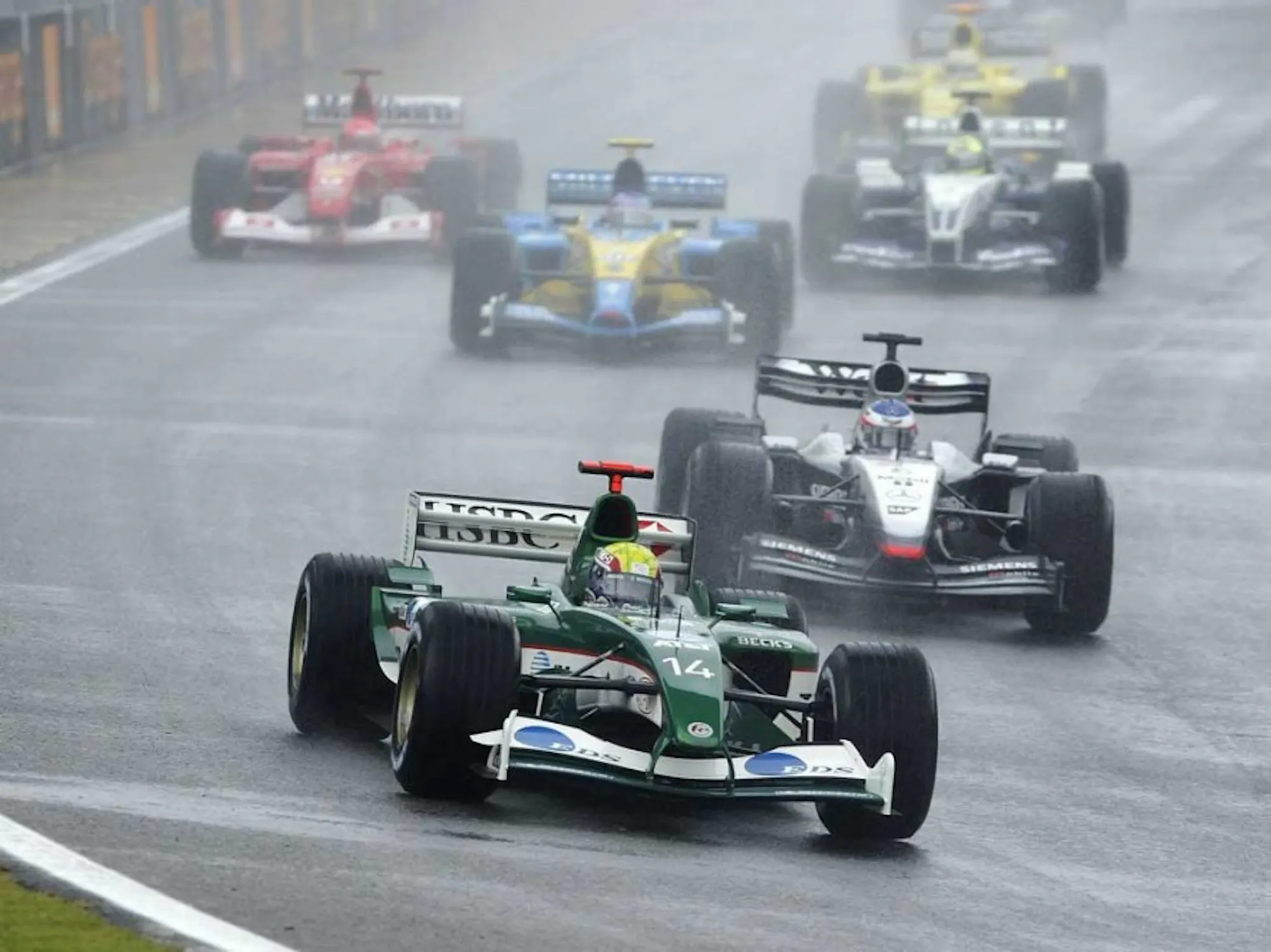 2003 JAGUAR R4 FORMULA 1 CAR - ROLLING CHASSIS