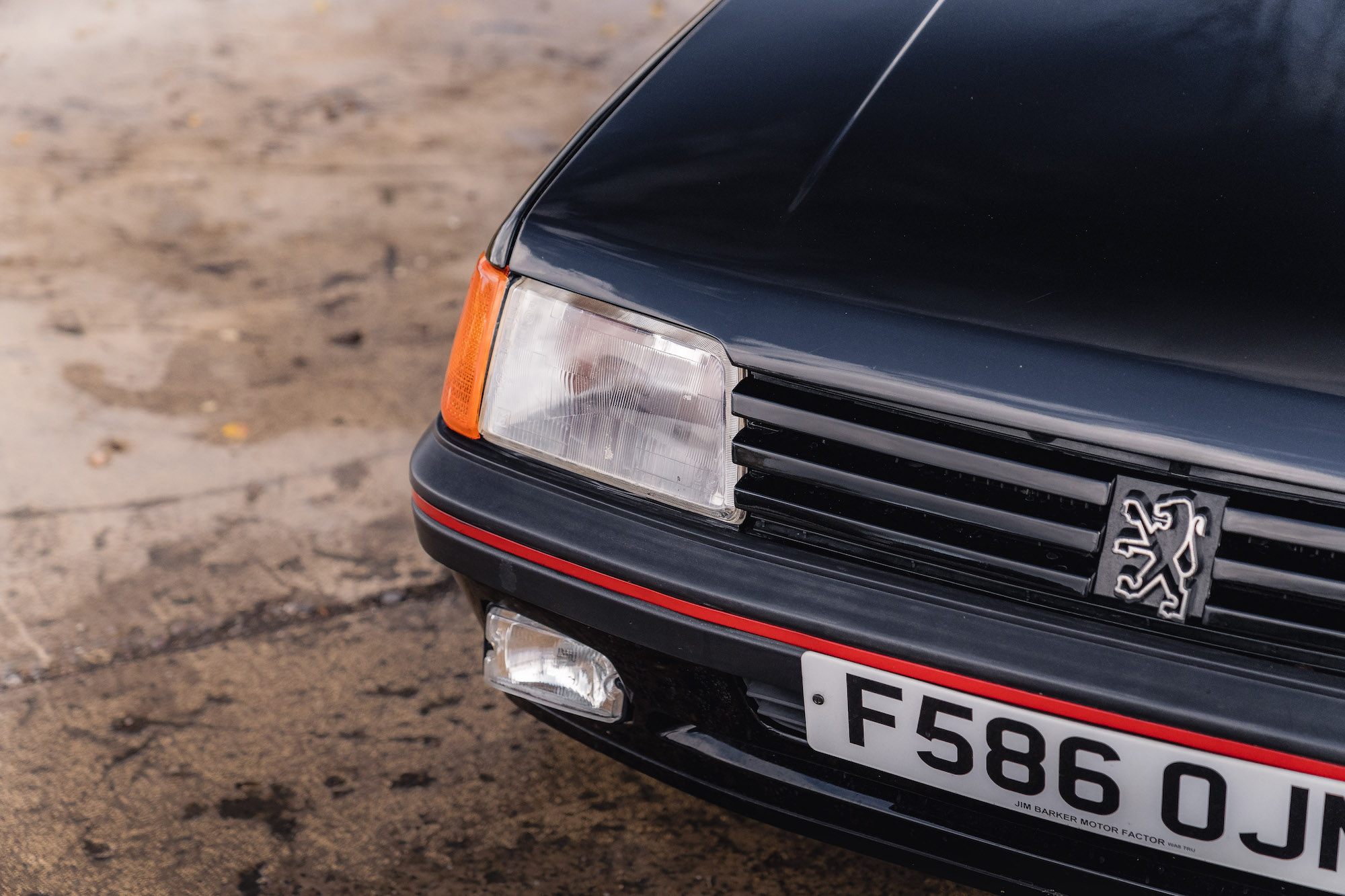 LION DE CALANDRE CHROMÉ PEUGEOT 205 GTI CTI RALLYE