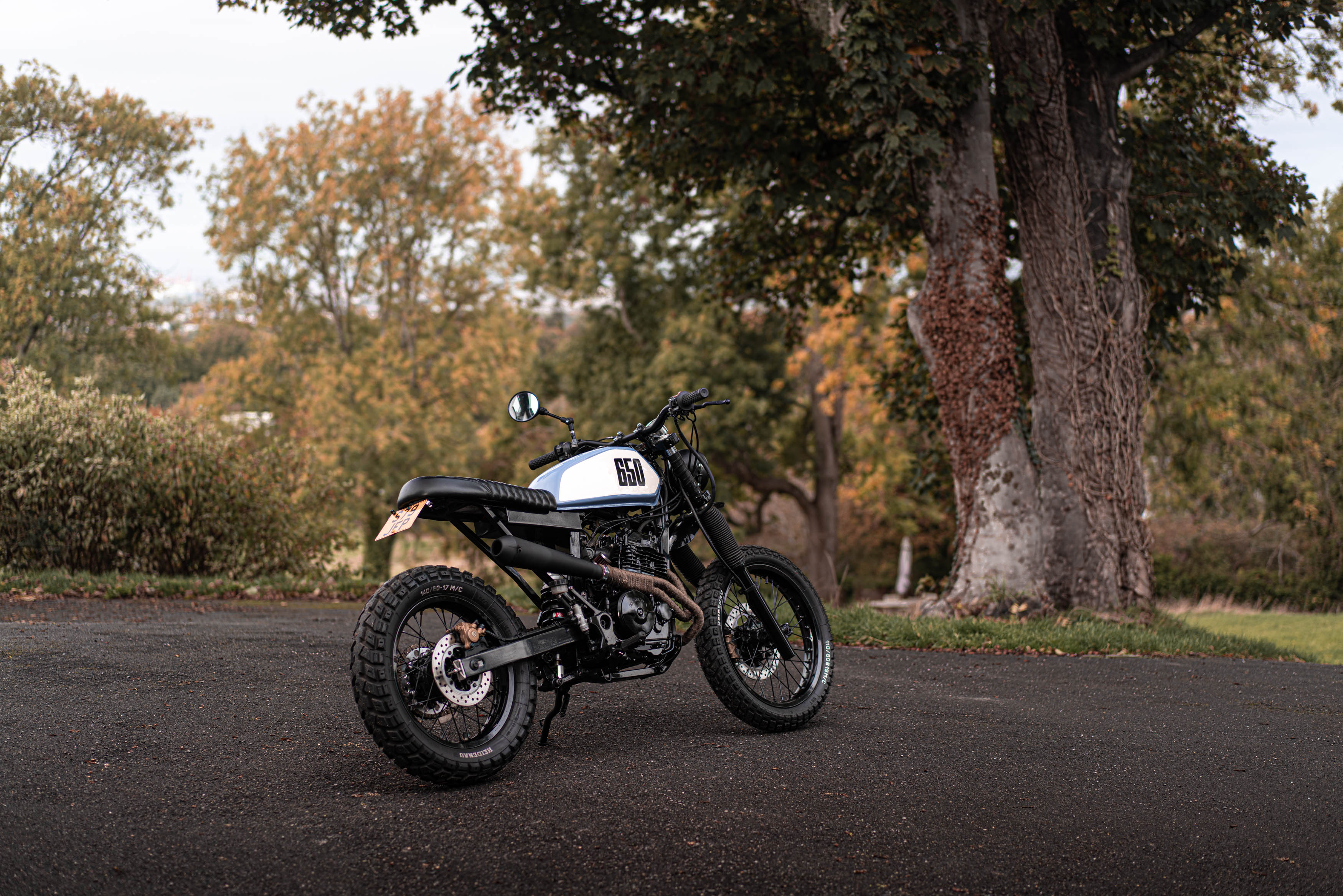 honda slr 650 custom