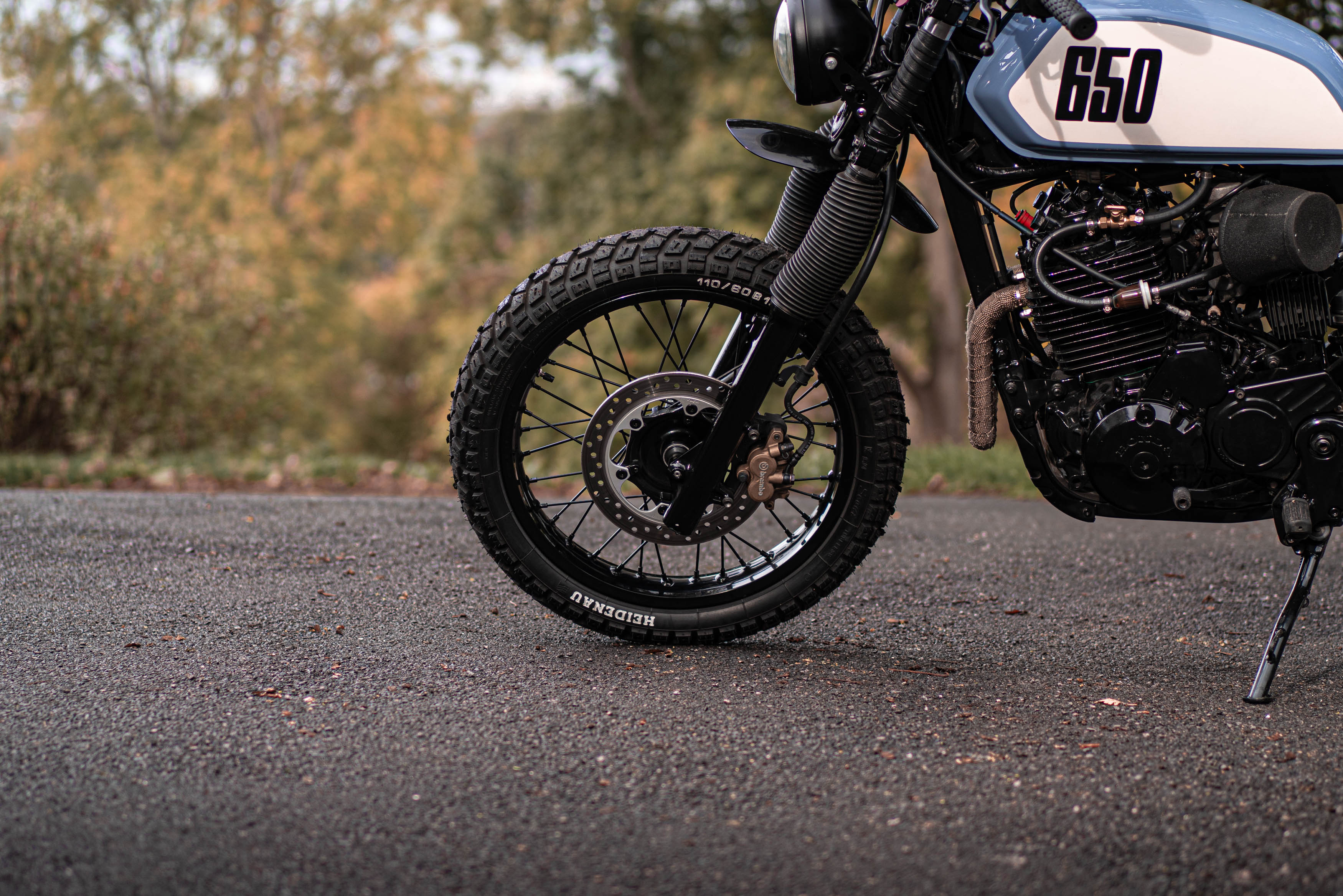 honda slr 650 custom