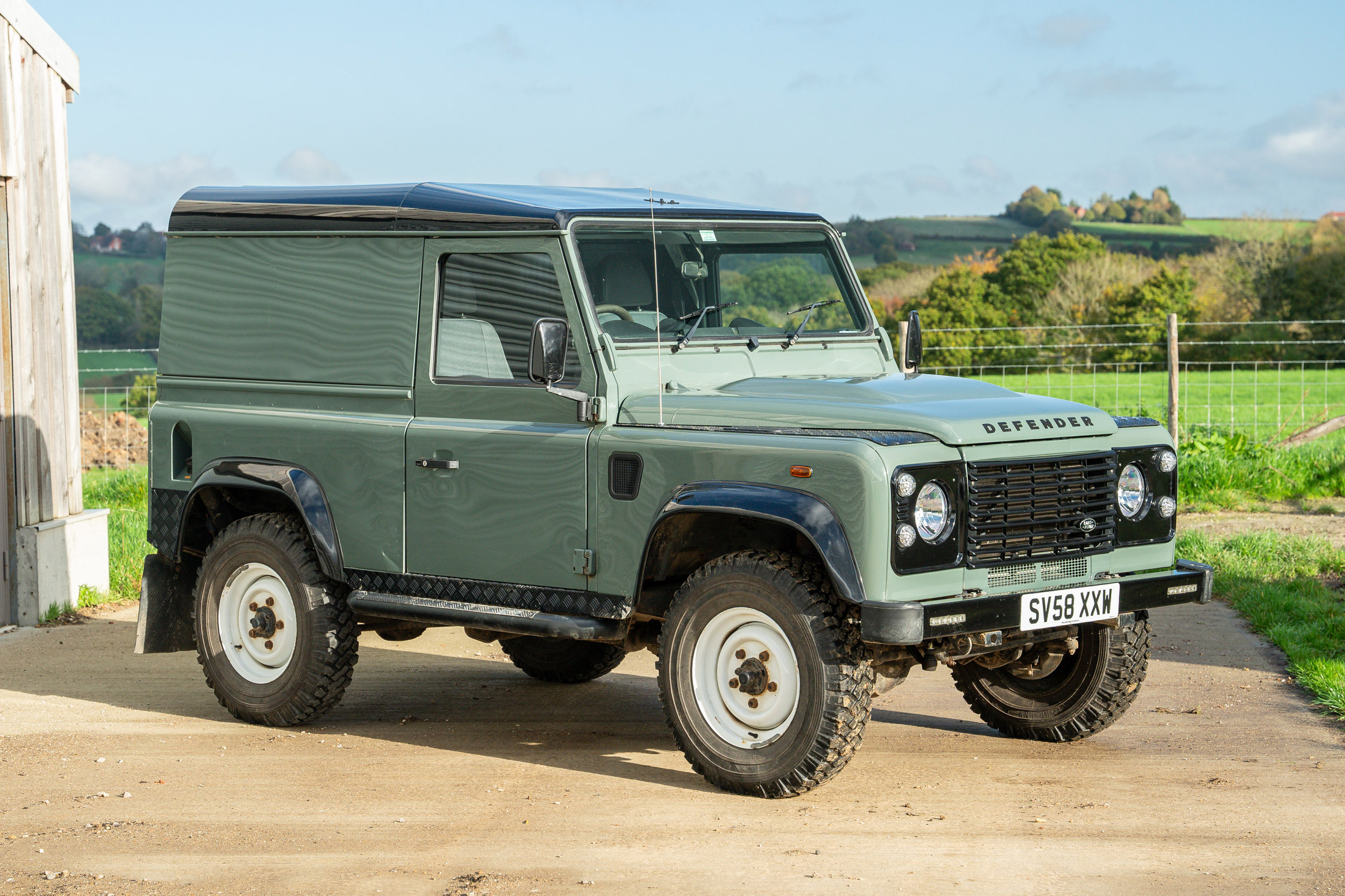 2008 LAND ROVER DEFENDER 90 HARD TOP - VAT Q