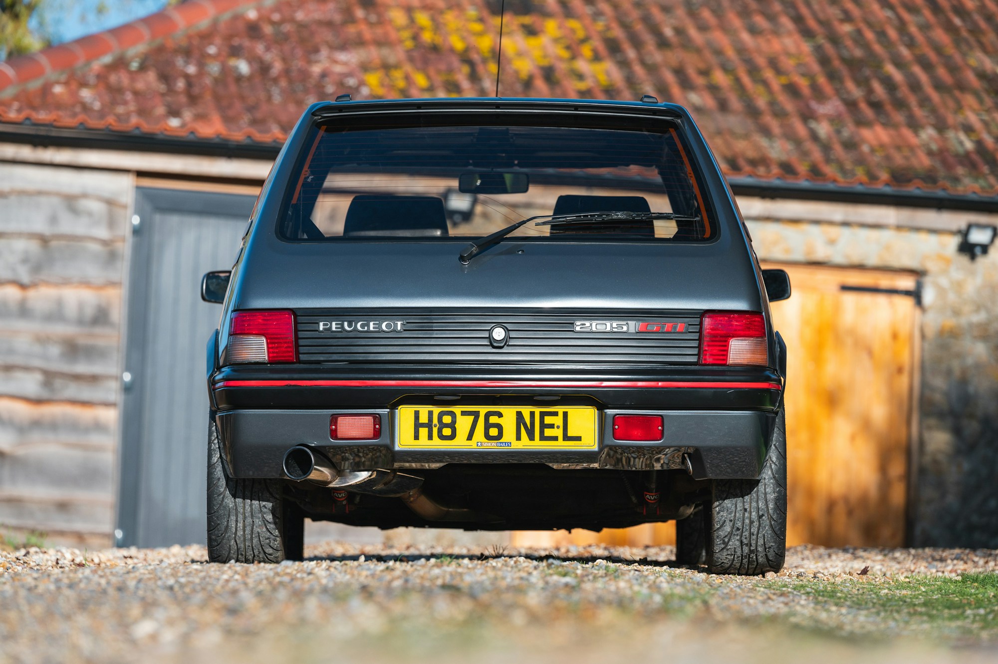 Modanatura Parafango Posteriore Sinistro Peugeot 205 GTI | Grigio Senza Fregio - Foto 3