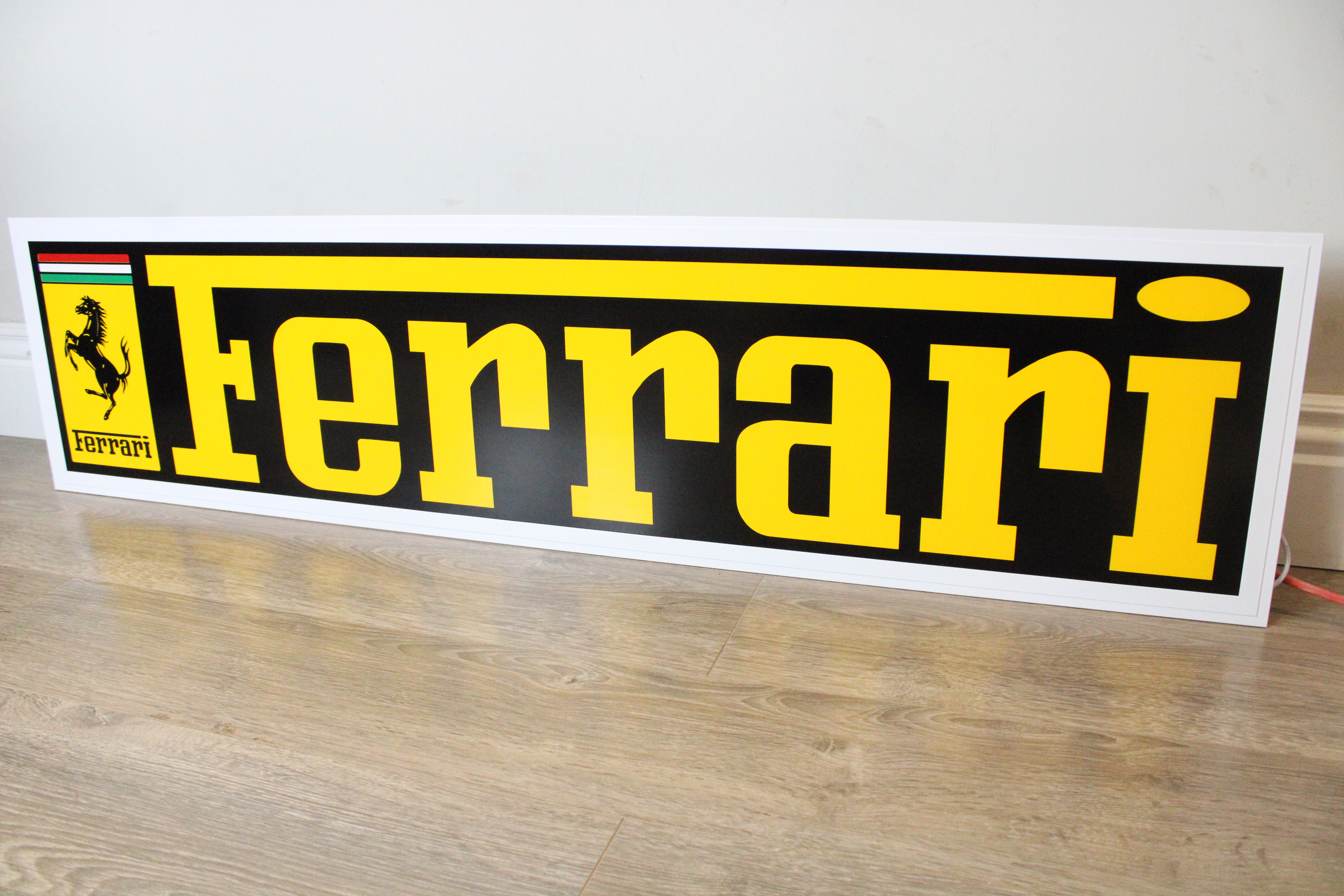 FERRARI ILLUMINATED SIGN