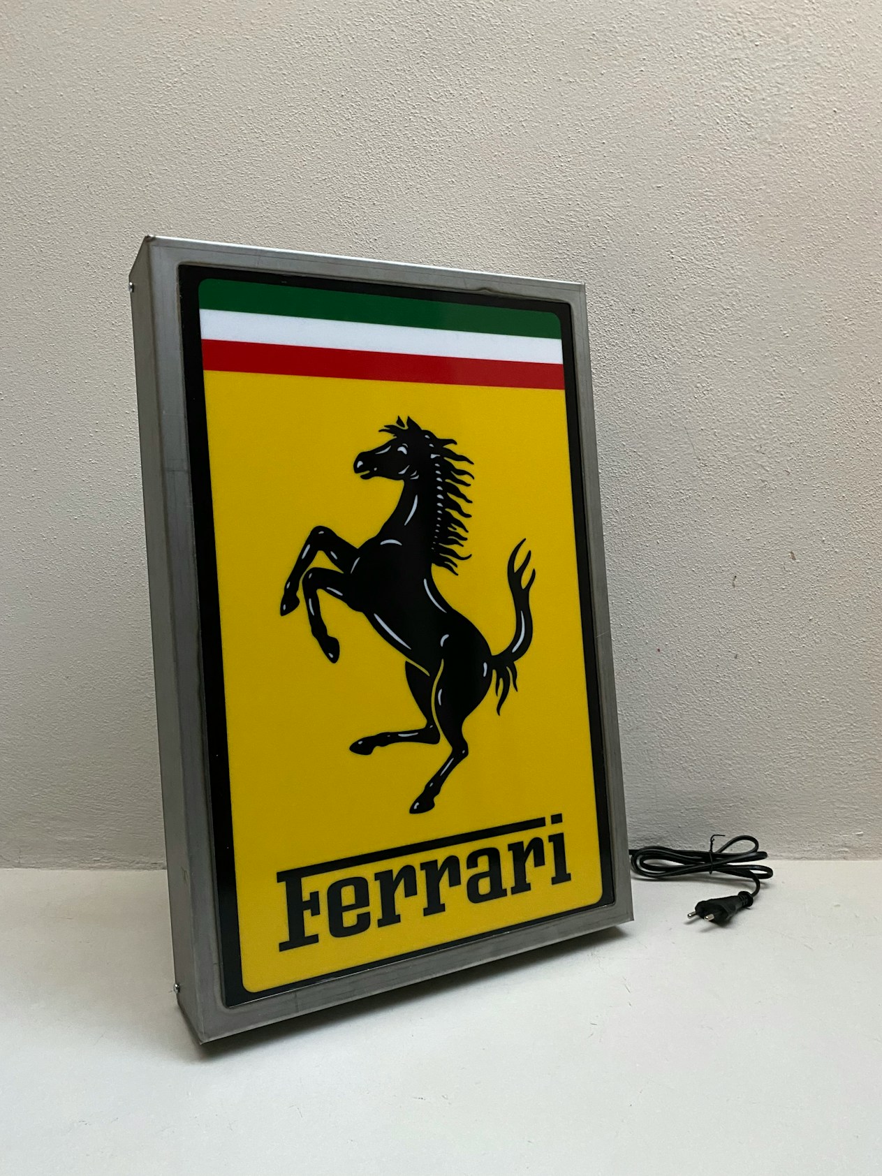 FERRARI ILLUMINATED SIGN for sale by auction in Milan , Italy