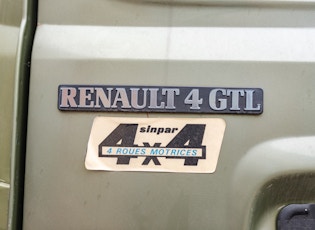 1983 RENAULT 4 GTL SINPAR 4X4