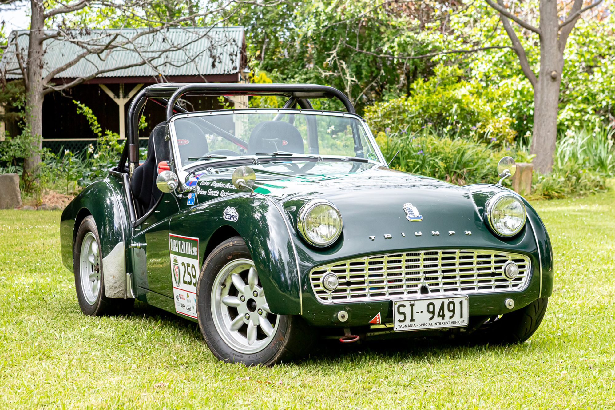 1959 TRIUMPH TR3A - TARMAC RALLY CAR