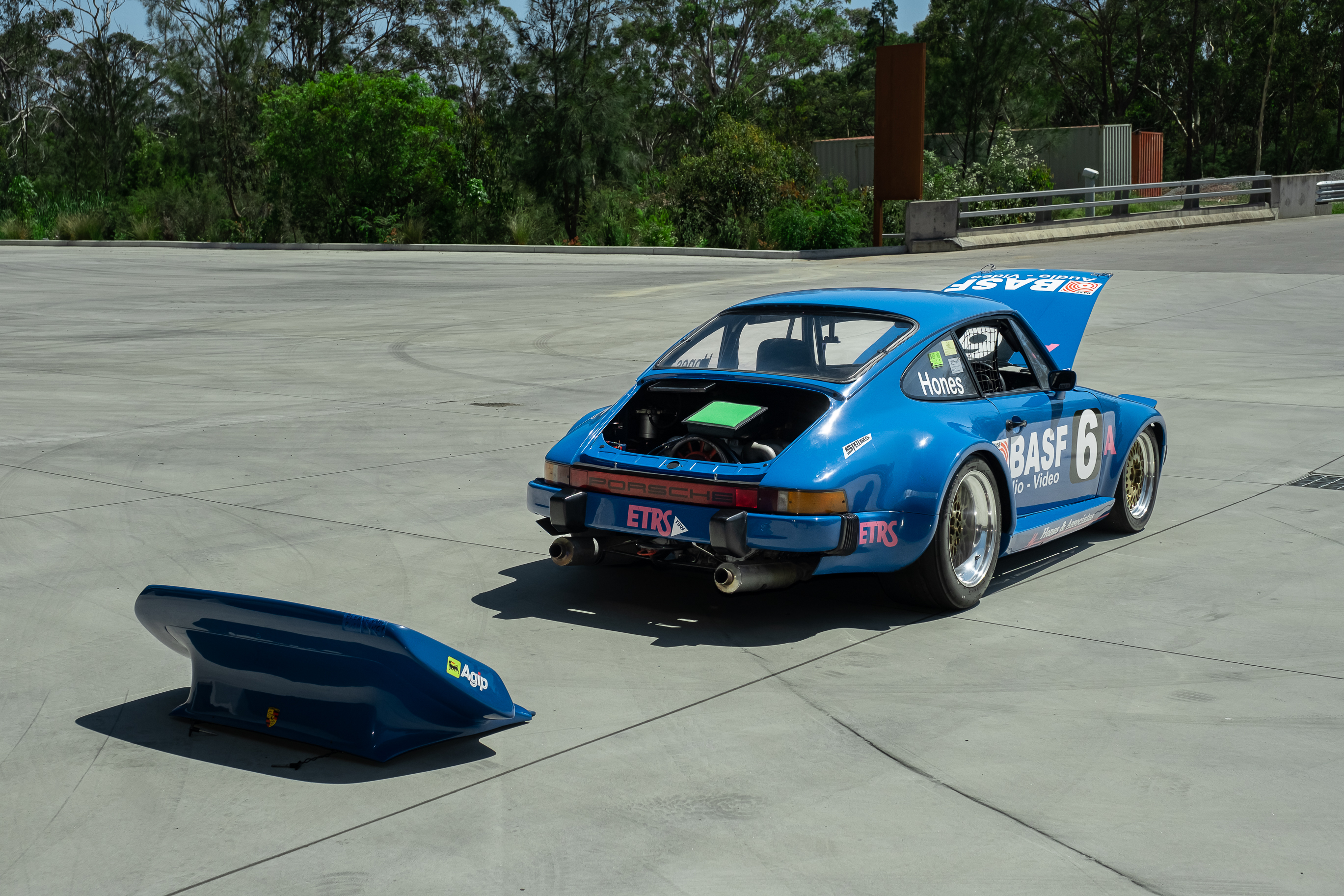 1972 PORSCHE 911 E - SLANT NOSE CONVERSION - RSR BASF RACE CAR for sale ...