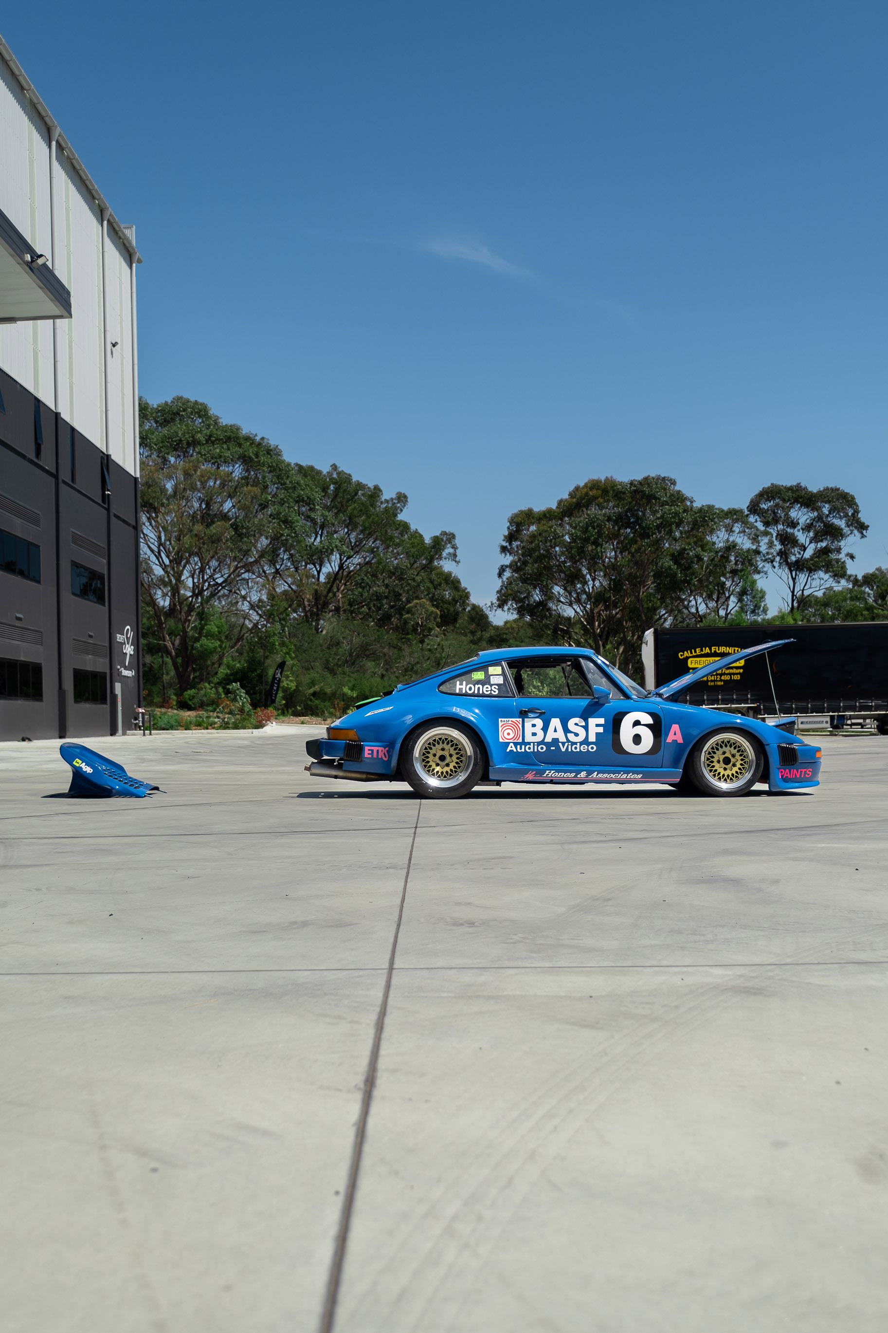1972 PORSCHE 911 E - SLANT NOSE CONVERSION - RSR BASF RACE CAR for sale ...