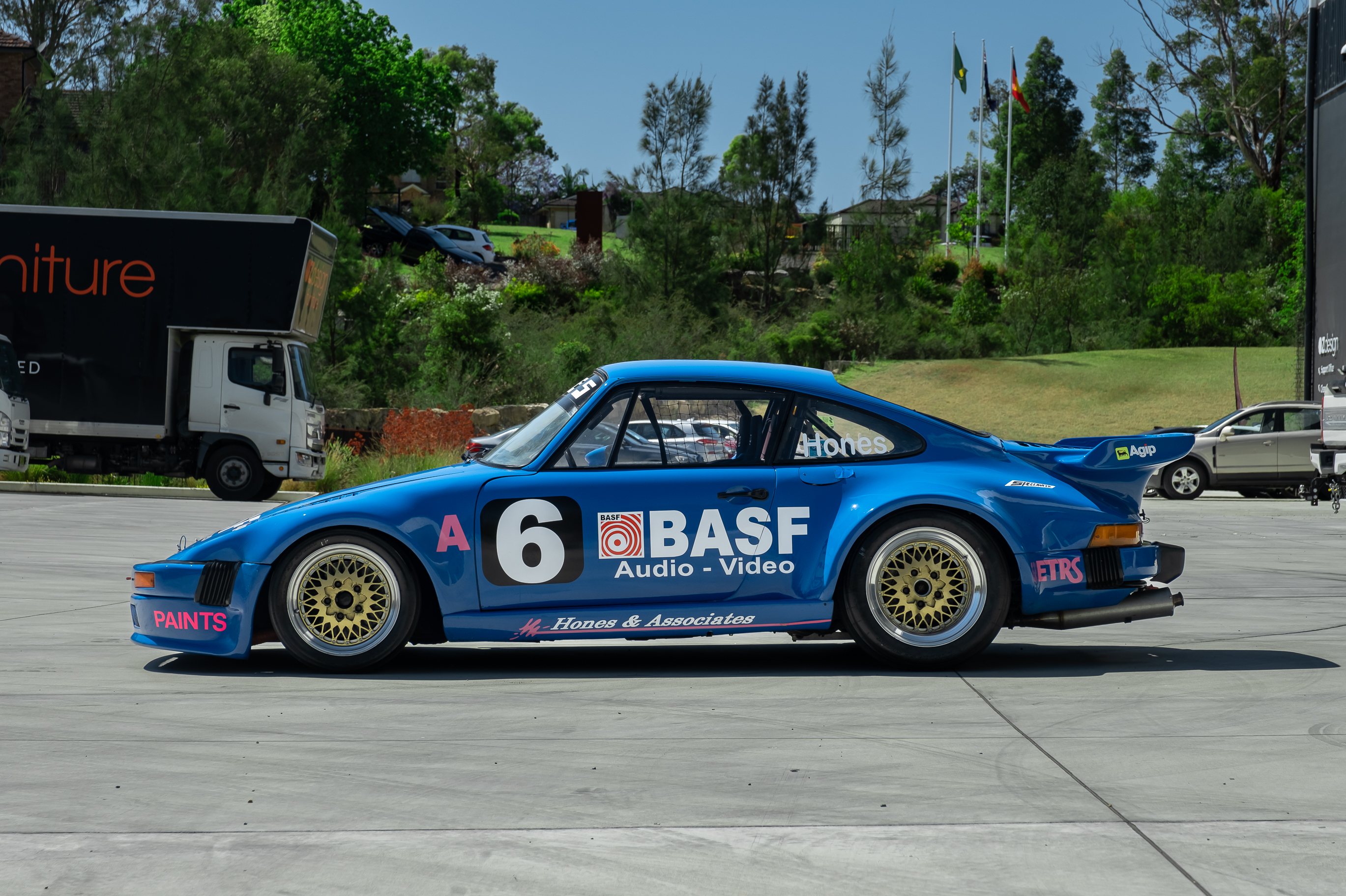 1972 PORSCHE 911 E - SLANT NOSE CONVERSION - RSR BASF RACE CAR for sale ...