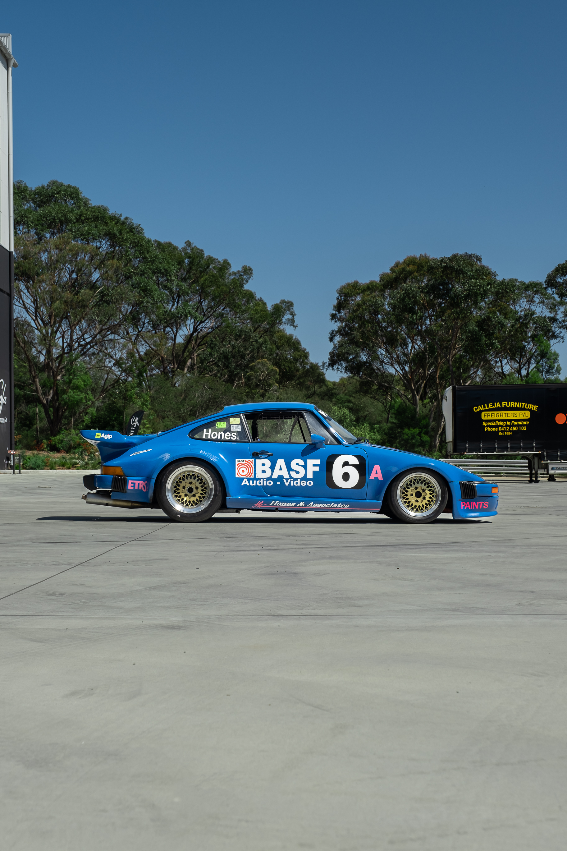 1972 PORSCHE 911 E - SLANT NOSE CONVERSION - RSR BASF RACE CAR for sale ...