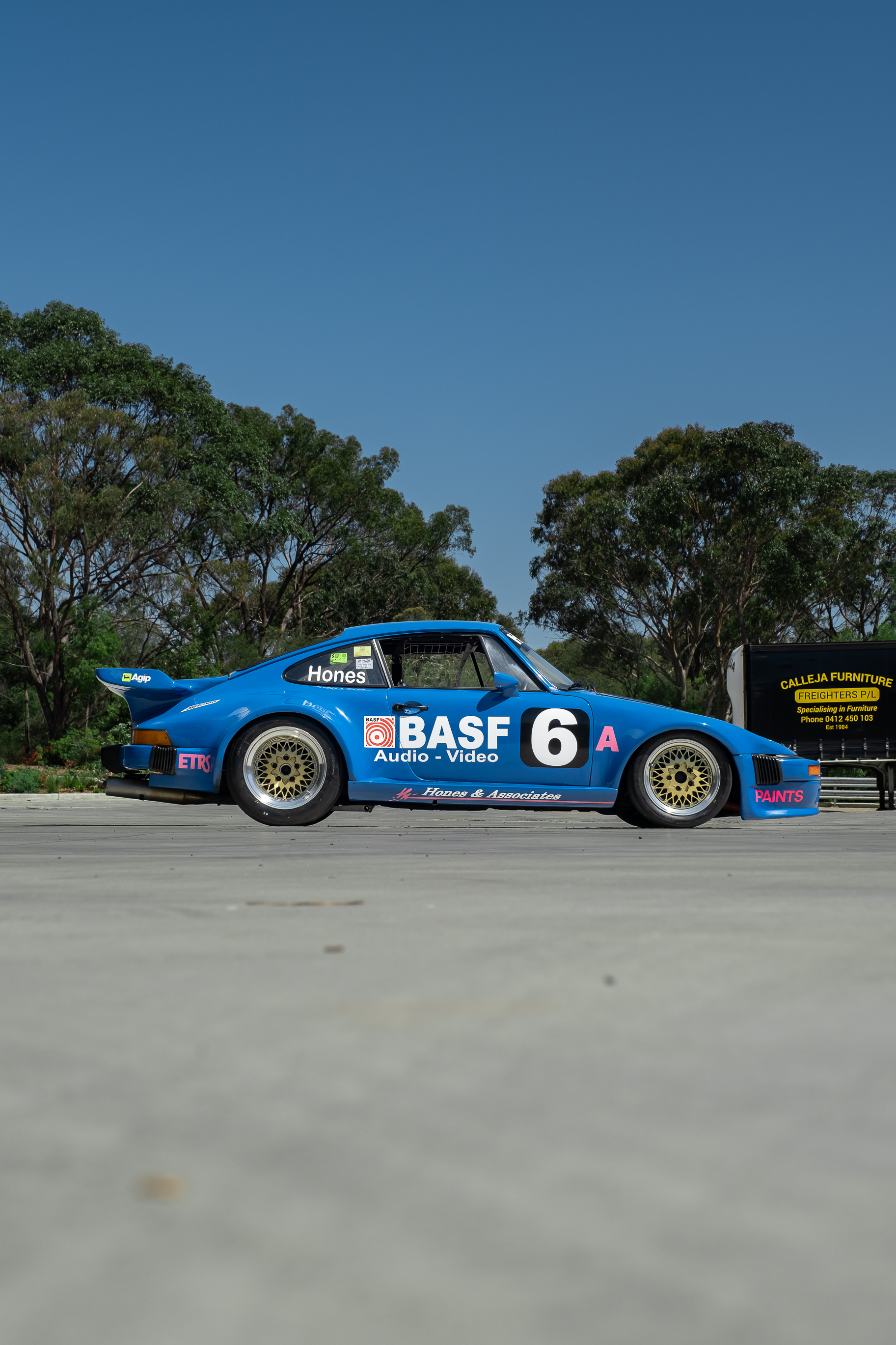 1972 PORSCHE 911 E - SLANT NOSE CONVERSION - RSR BASF RACE CAR for sale ...