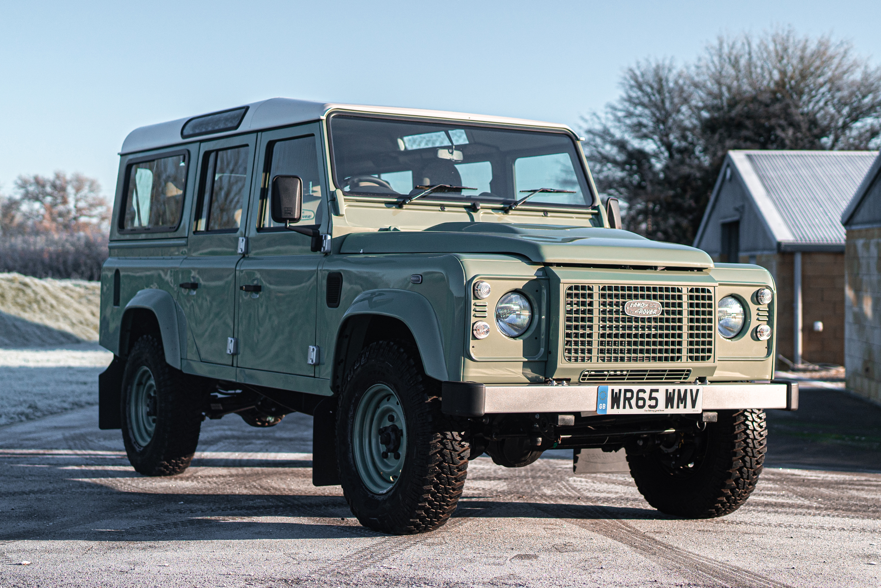 2015 LAND ROVER DEFENDER 110 HERITAGE - 45 MILES