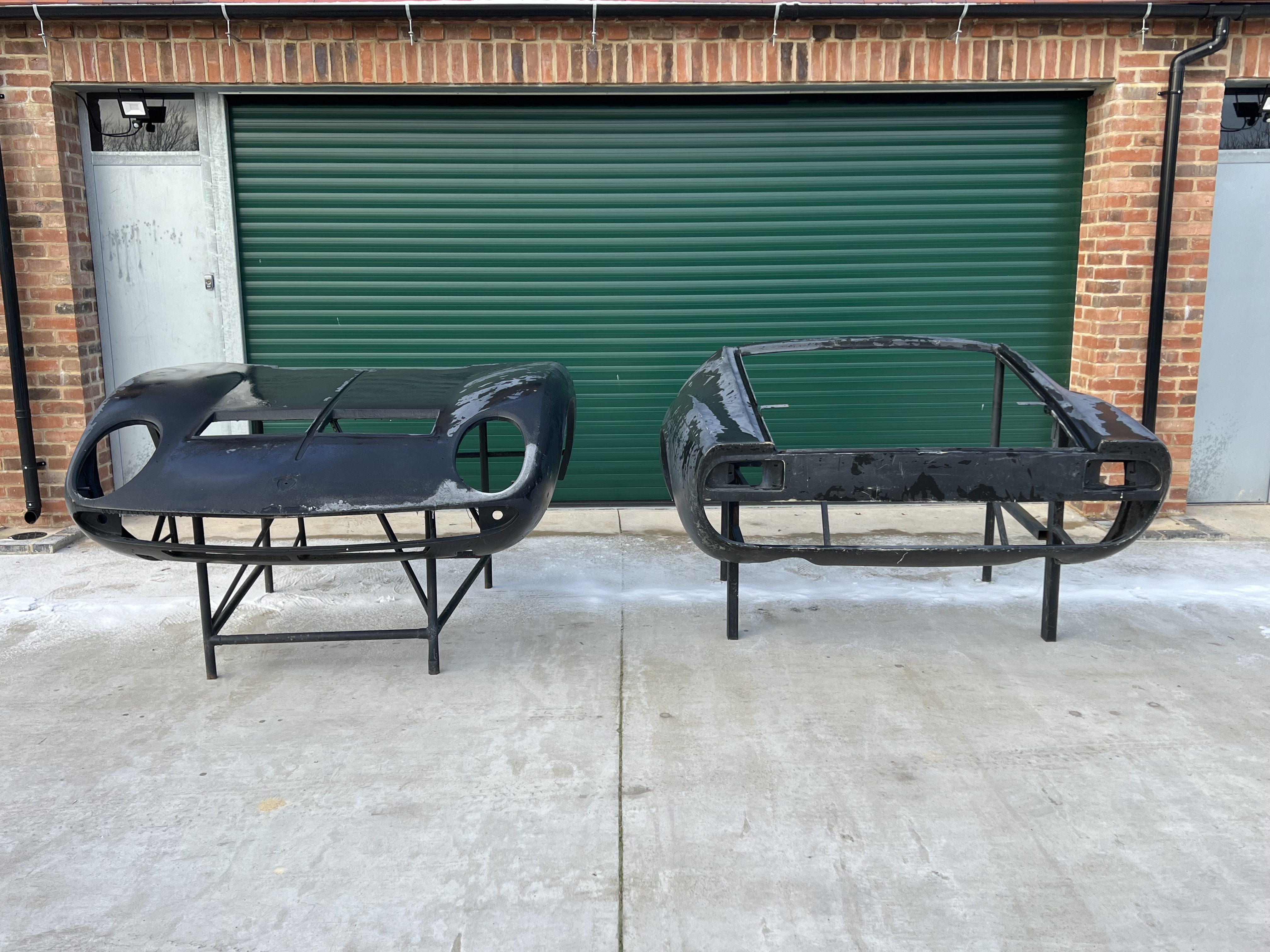 REPRODUCTION LAMBORGHINI MIURA FRONT AND REAR CLAM SHELLS for sale by ...