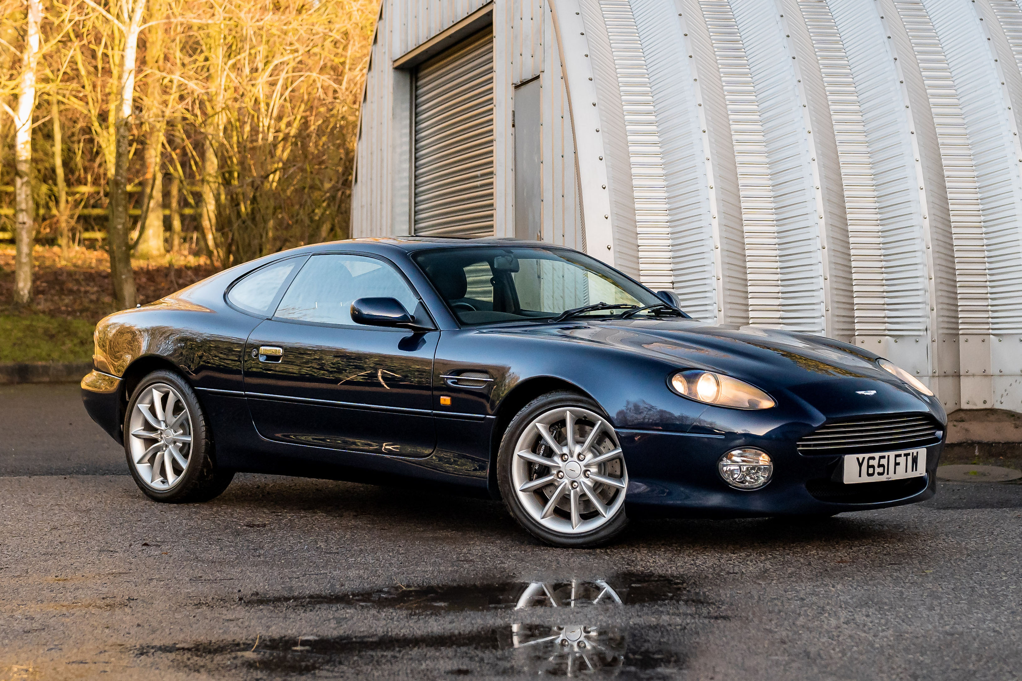 2001 ASTON MARTIN DB7 VANTAGE - MANUAL - 24,358 MILES