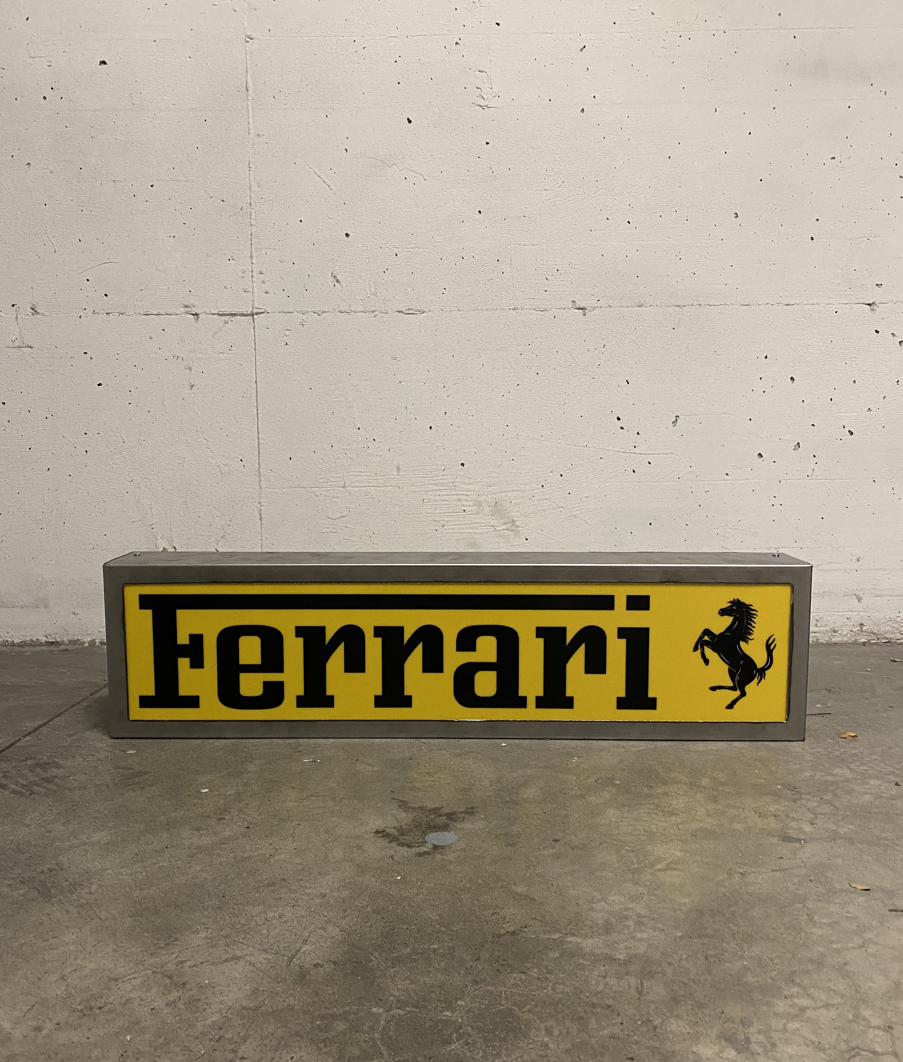 FERRARI ILLUMINATED SIGN