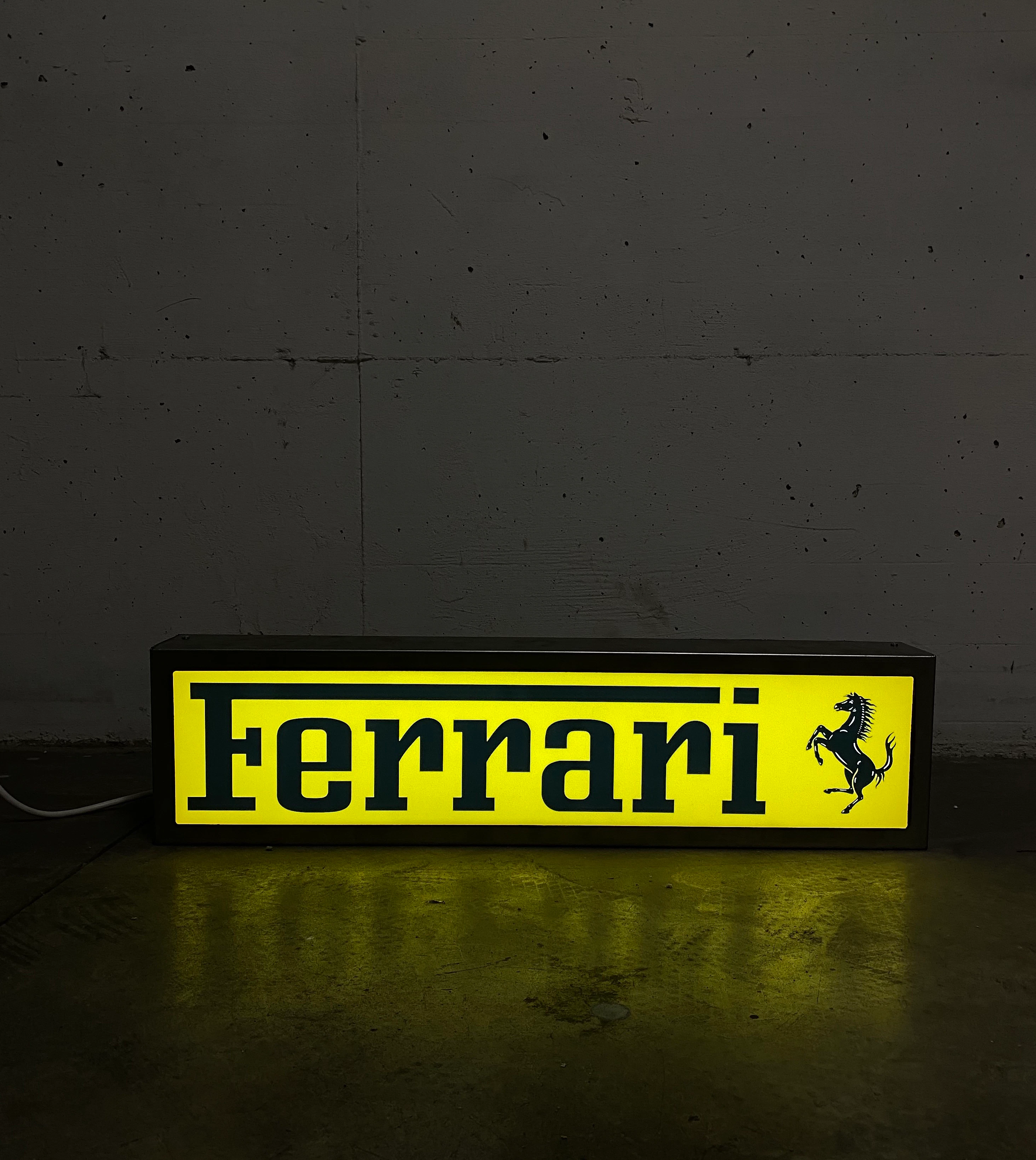 FERRARI ILLUMINATED SIGN