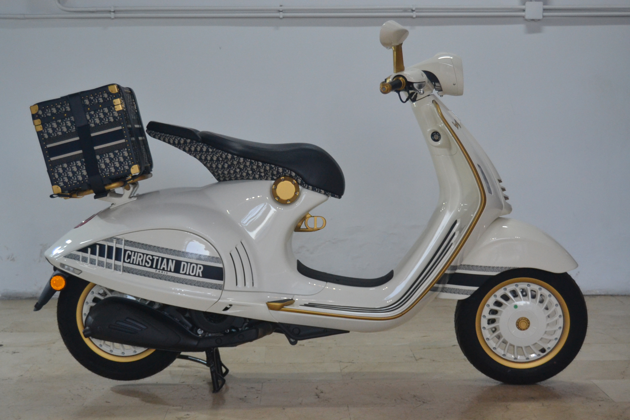 This Vespa 946 X Dior scooter is now on sale for RM1XX 000