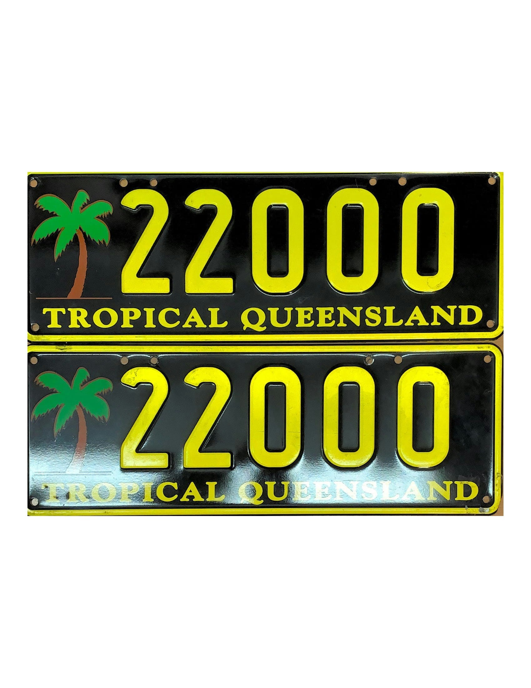'22000' QUEENSLAND NUMBER PLATE for sale by auction in QLD, Australia