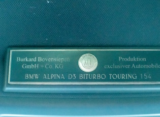 2010 BMW ALPINA (E91) D3 BITURBO TOURING