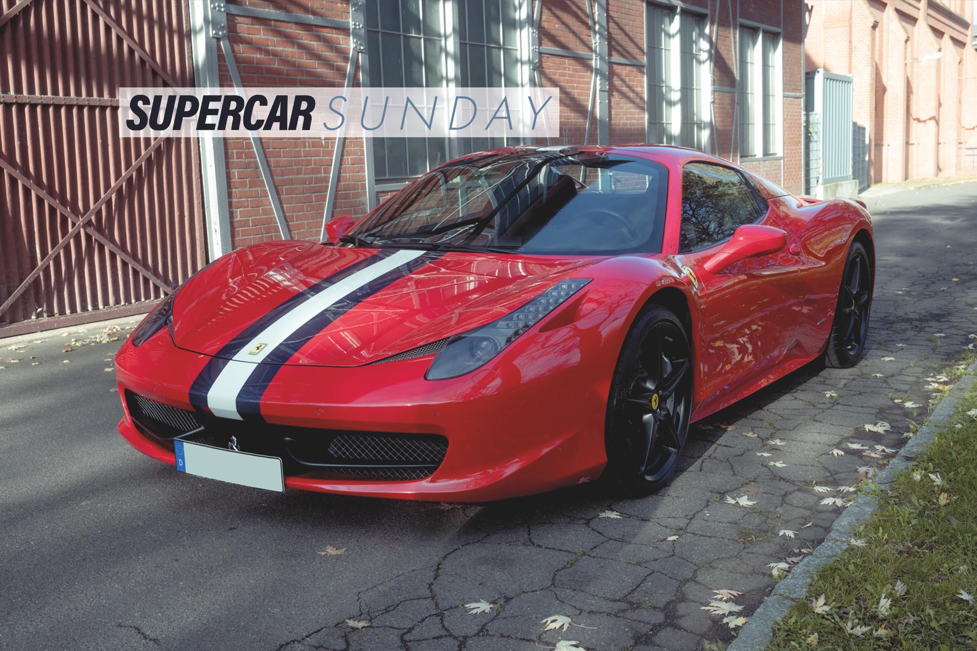 2013 FERRARI 458 SPIDER