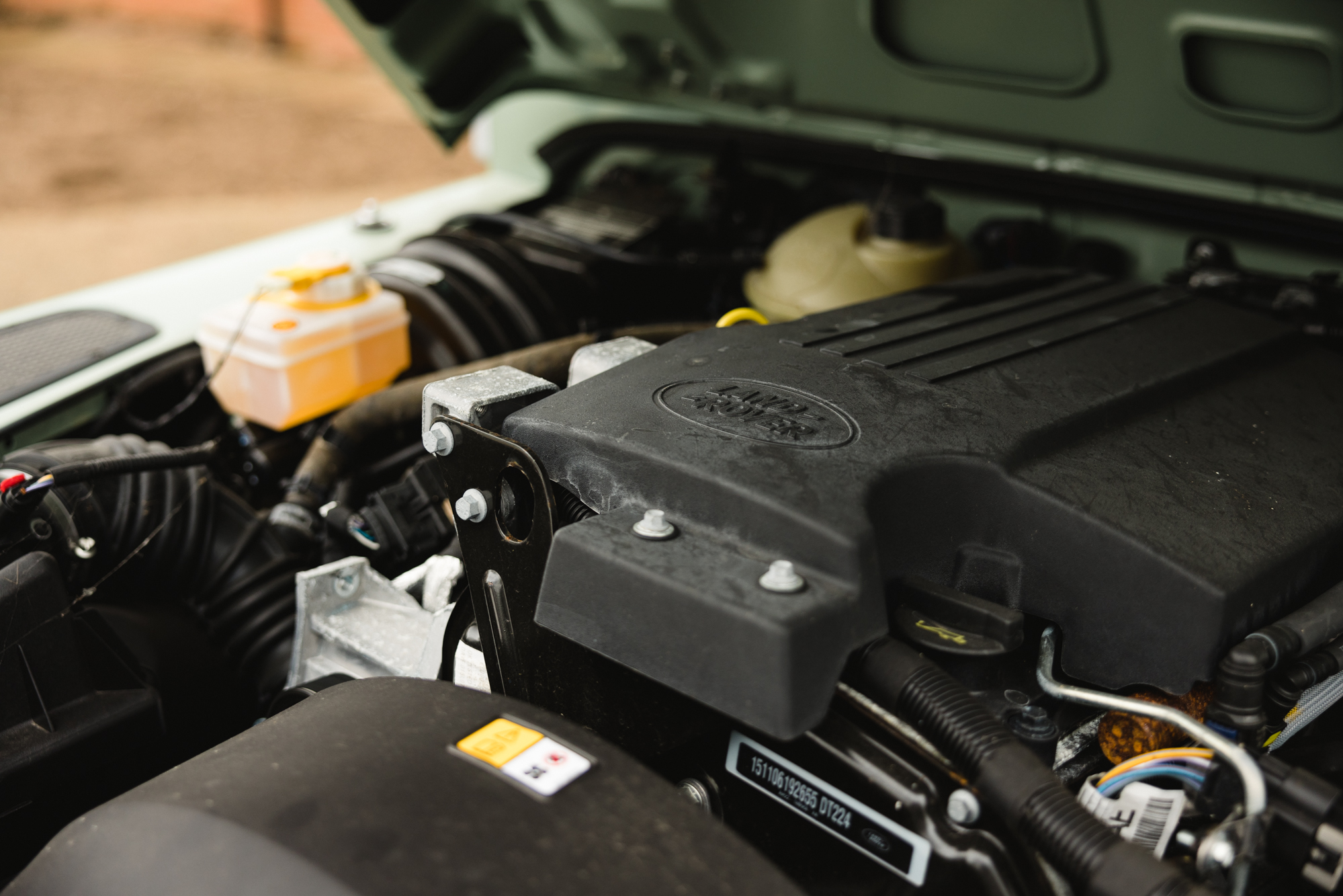 2015 LAND ROVER DEFENDER 90 HERITAGE - 18 MILES